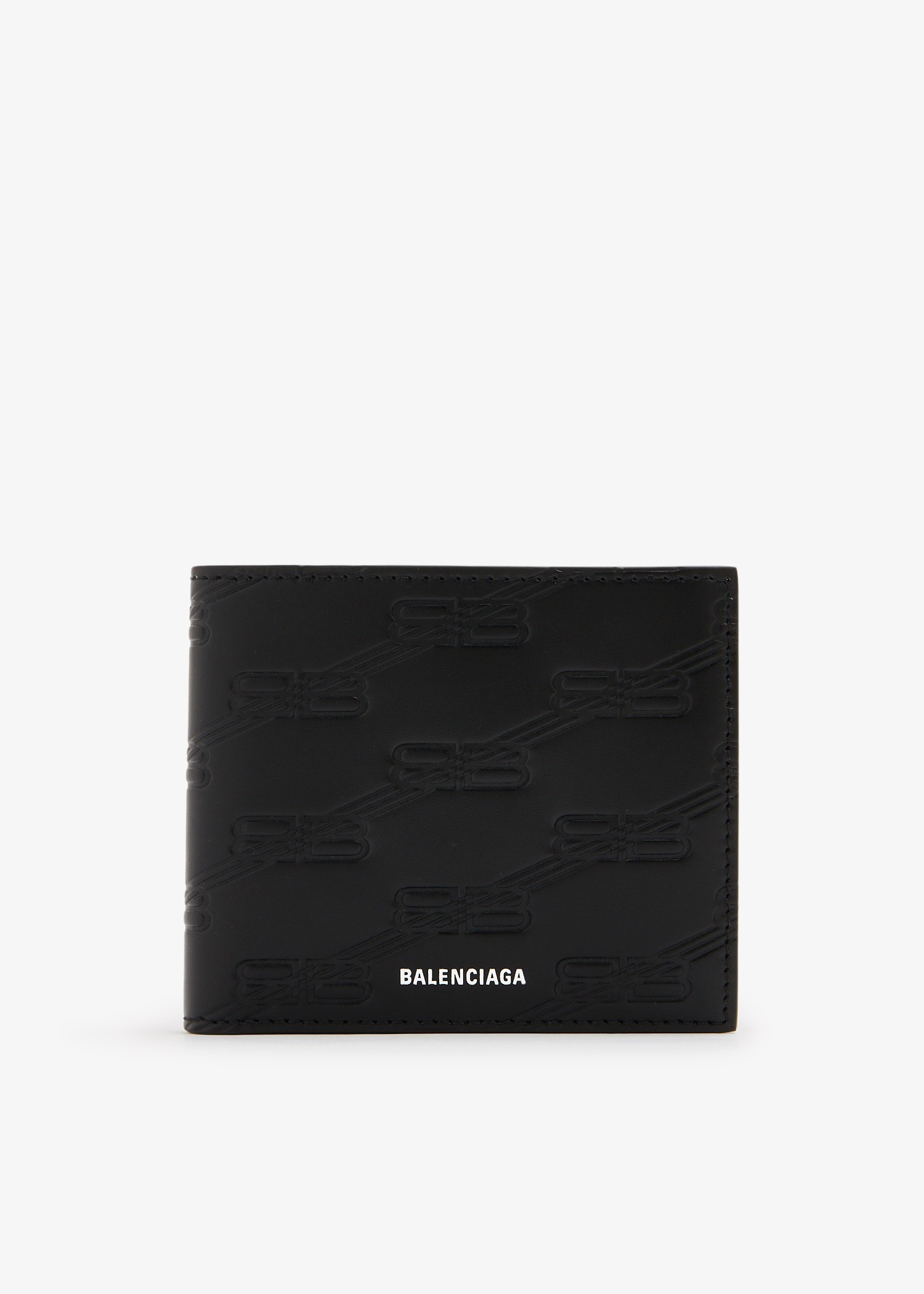 Balenciaga Cash square folded wallet for Men - Black in UAE Balenciaga Cash square folded wallet for Men - Black in UAE