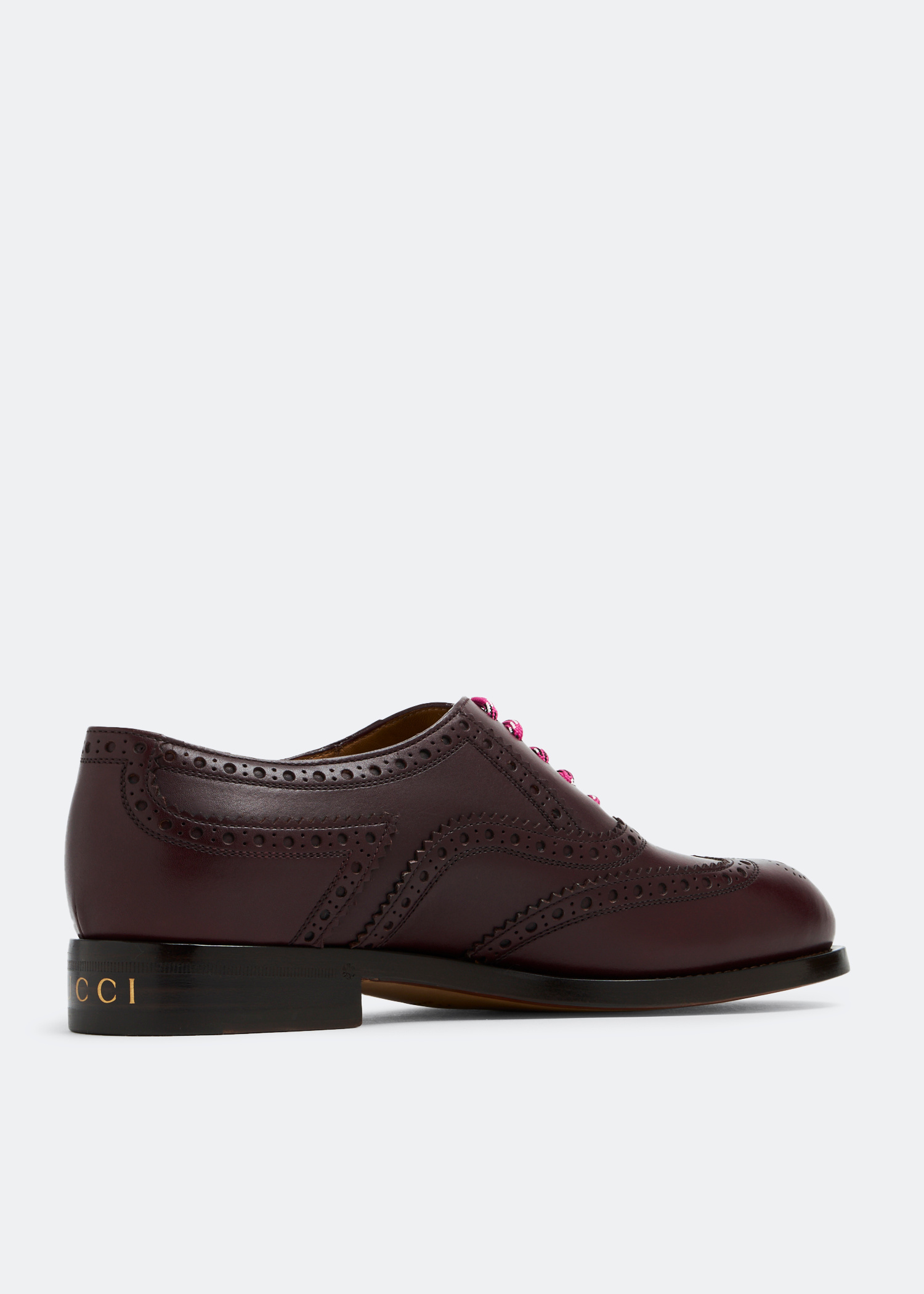 Gucci Lace-up shoes for Men - Burgundy in UAE | Level Shoes