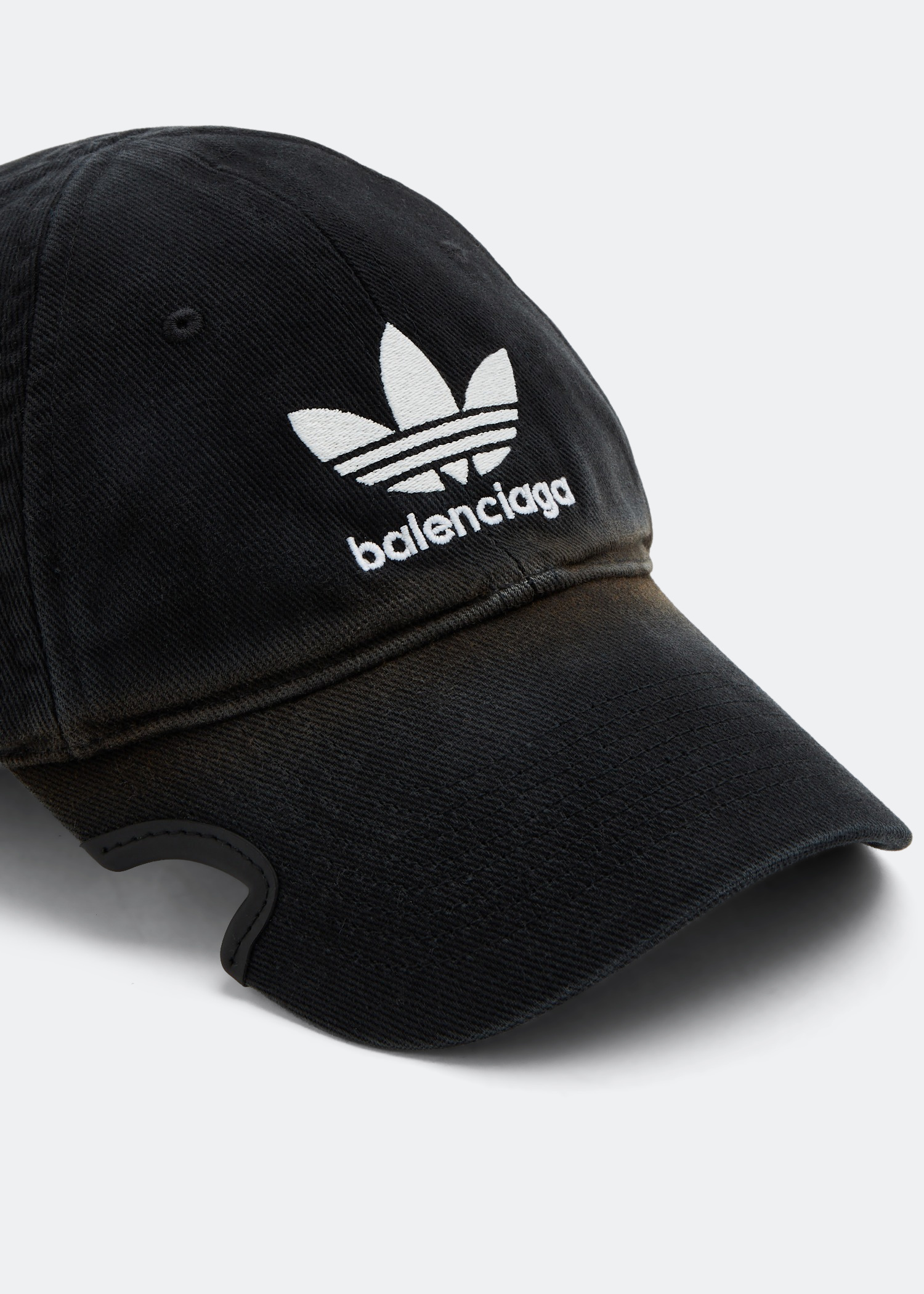 Balenciaga x adidas Logo cap for Men - Black in USA | Level Shoes