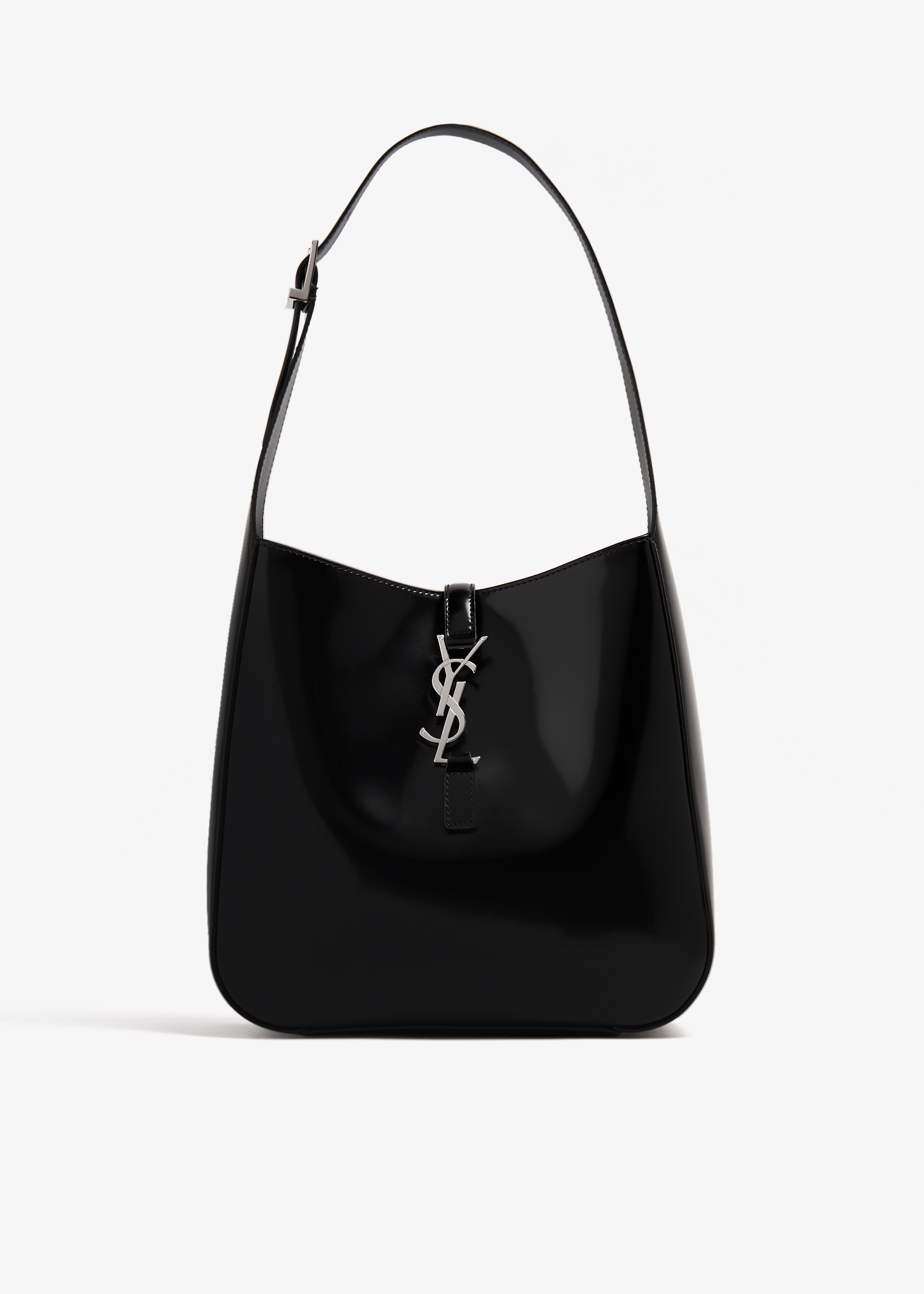 Saint Laurent Le 5 À 7 small supple bag for Women - Black in Saint Laurent Le 5 À 7 small supple bag for Women - Black in