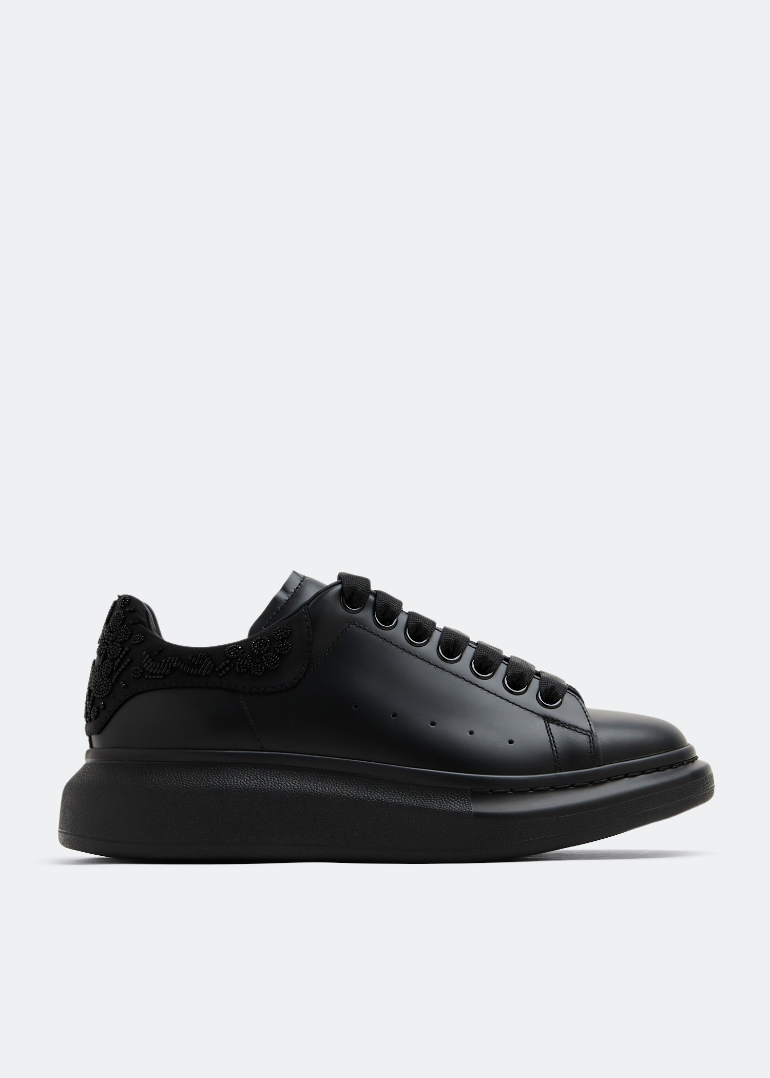 Alexander McQUEEN 803228QFAA01000 関税送料込 Alexander McQueen オーバーサイズ スニーカー | ブラック