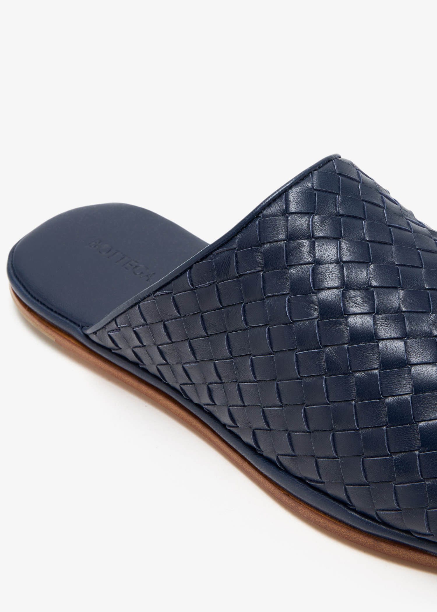 Bottega Veneta Sunday slippers for Men - Navy in USA | Level  display picture 2
