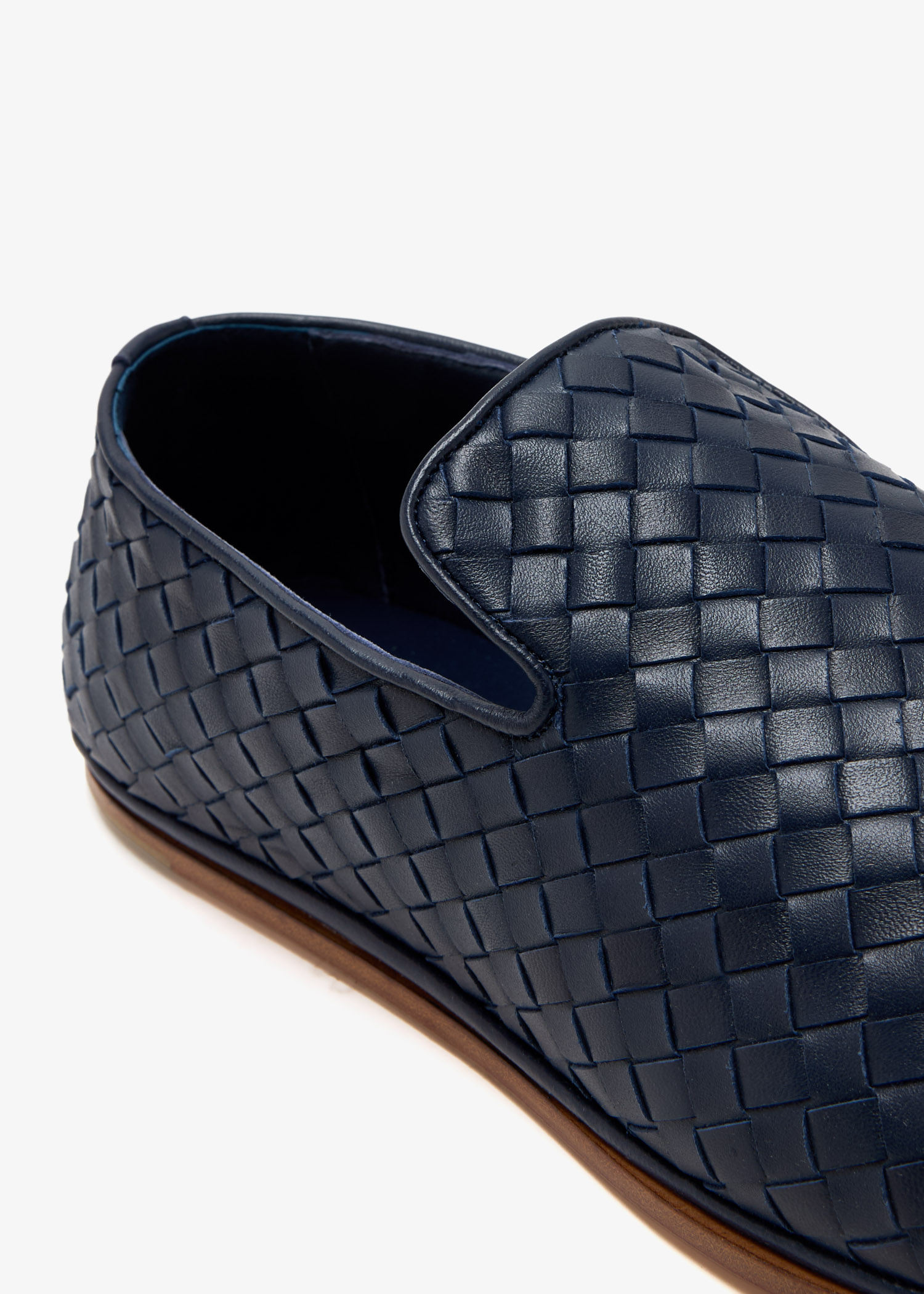 Bottega Veneta Sunday slipper size 38 navy slides Padded cloth mules Bottega Veneta Navy size 38 EU in Cloth  main image 2