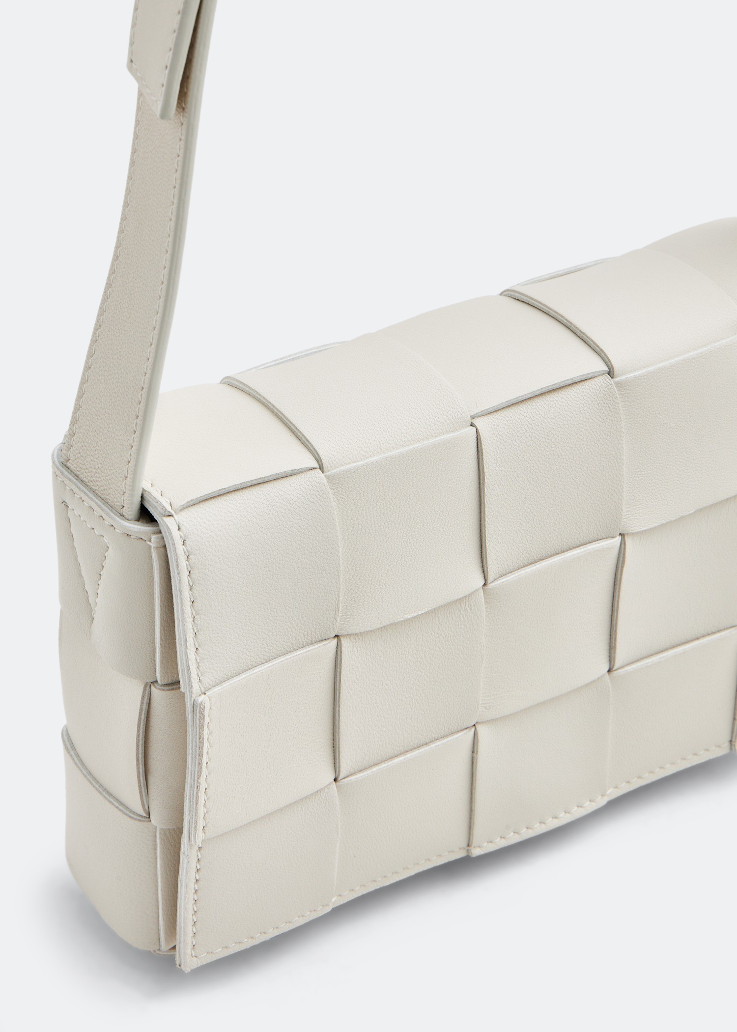 Bottega Veneta Small Cassette bag for Women - White in UAE
