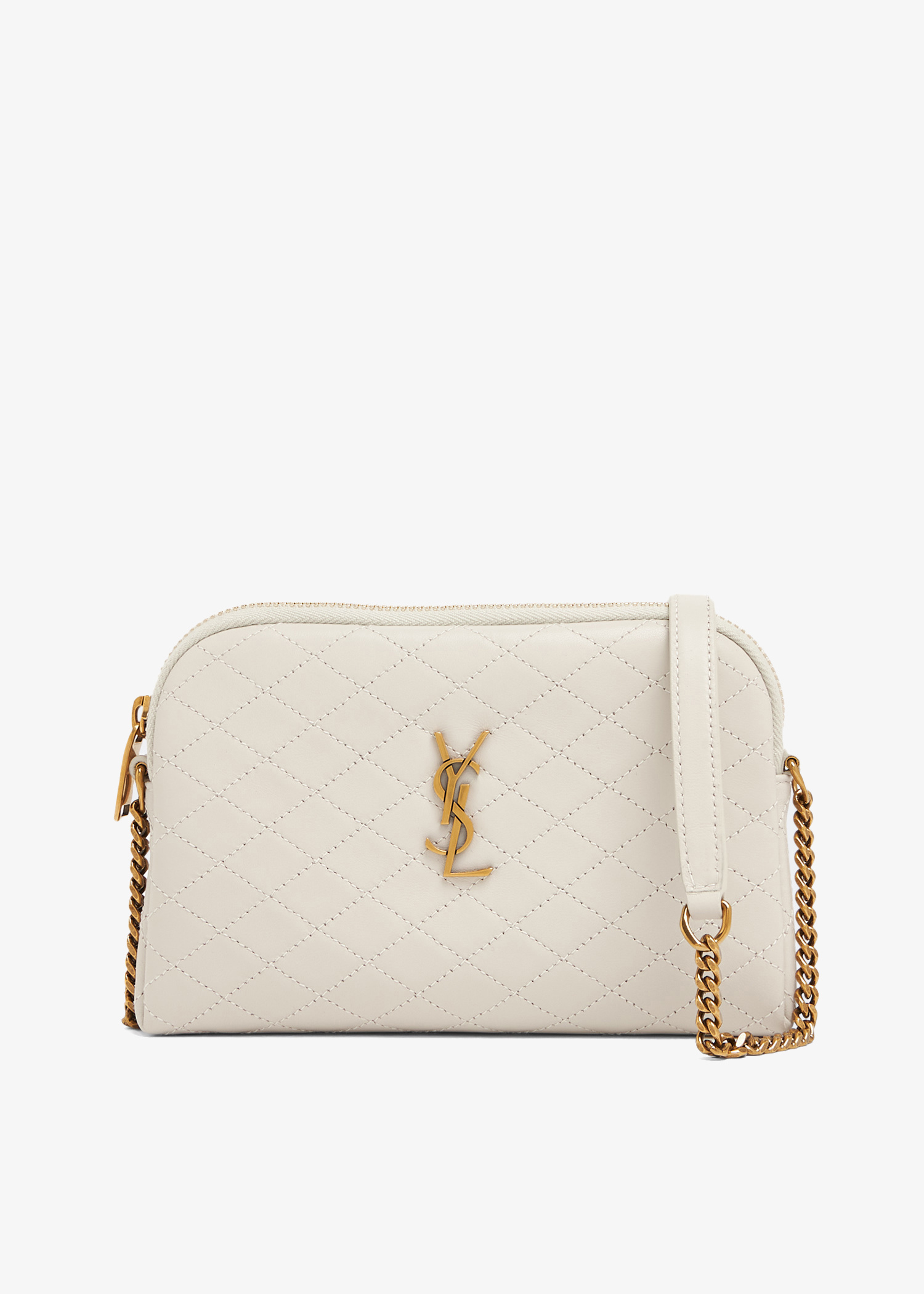 バッグ・カバンその他 Saint Laurent 801437 AAEAX Buy Saint Laurent Cassandre Matelassé Carré Pouch On Chain