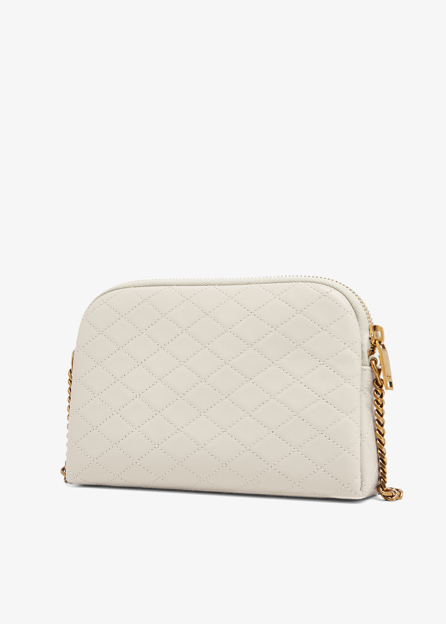 Saint Laurent Gaby zipped pouch for Women - White in UAE