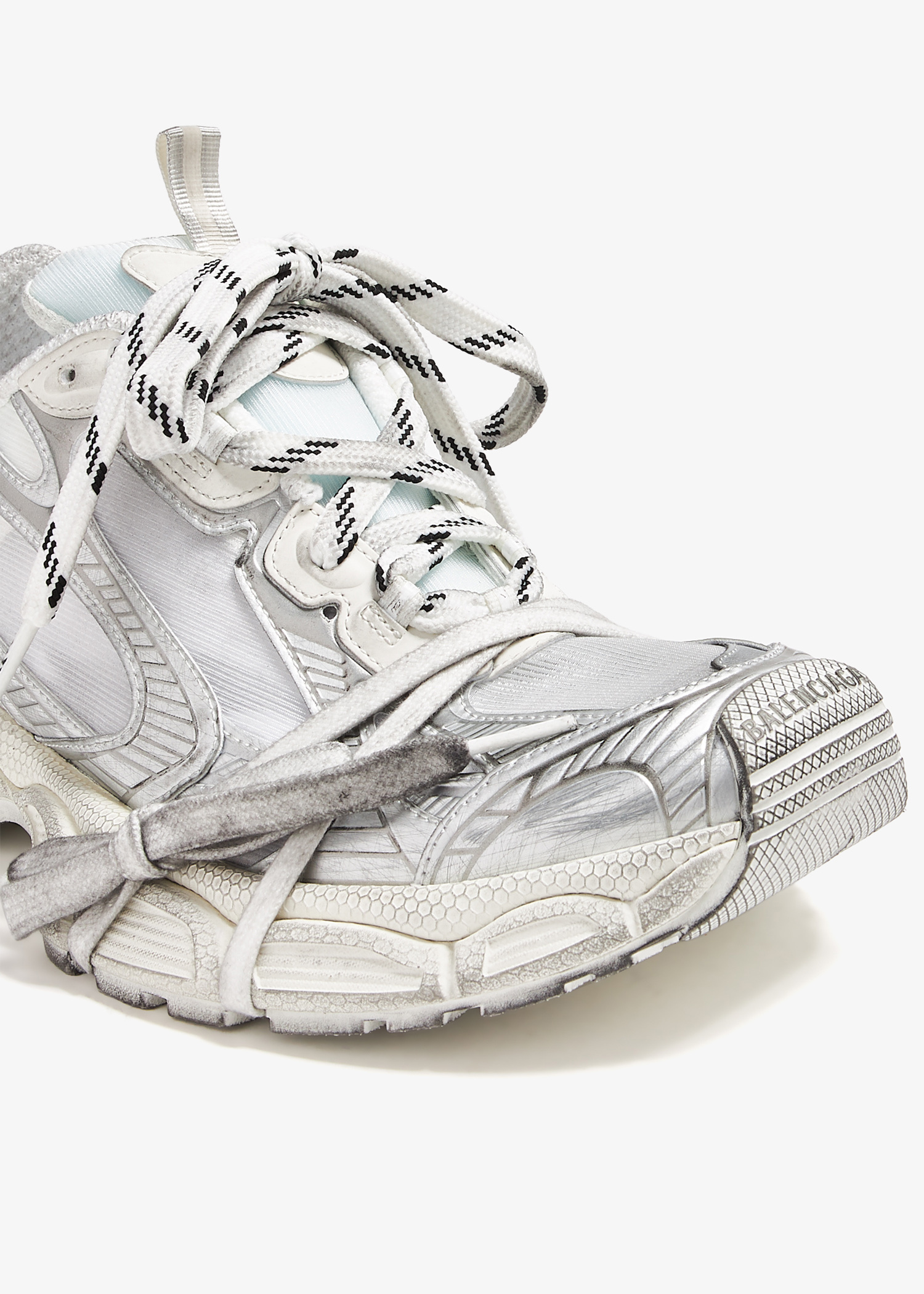 Balenciaga 3XL Summer Mesh sneakers for Women - White in KSA