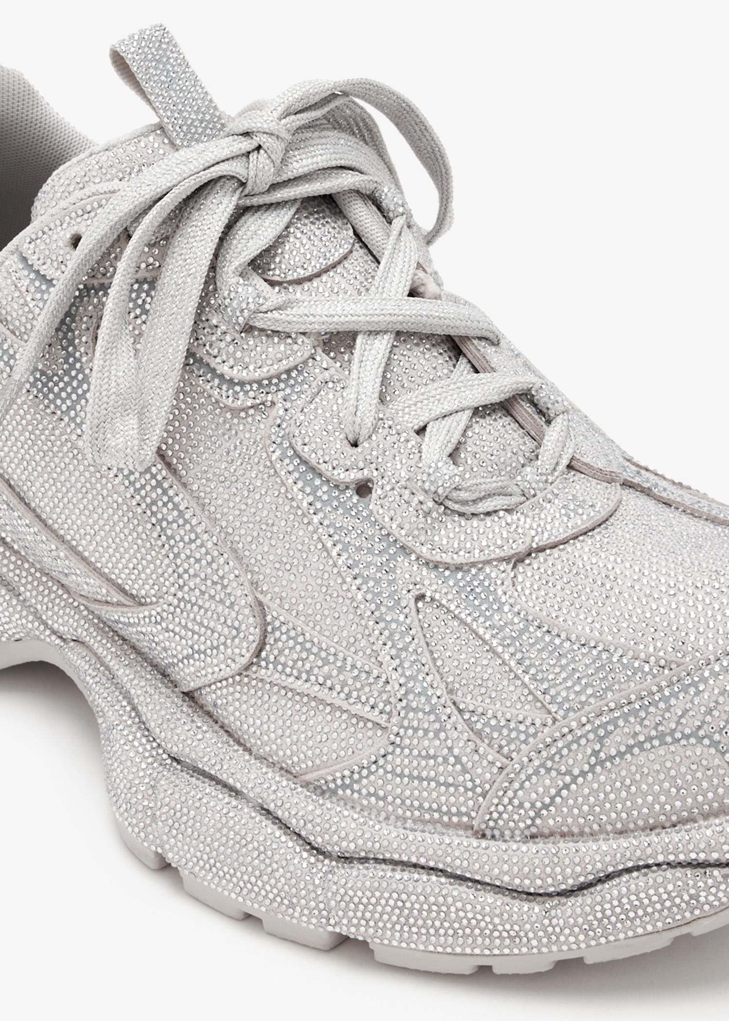 Balenciaga 3XL crystal-embellished sneakers for Men - Grey