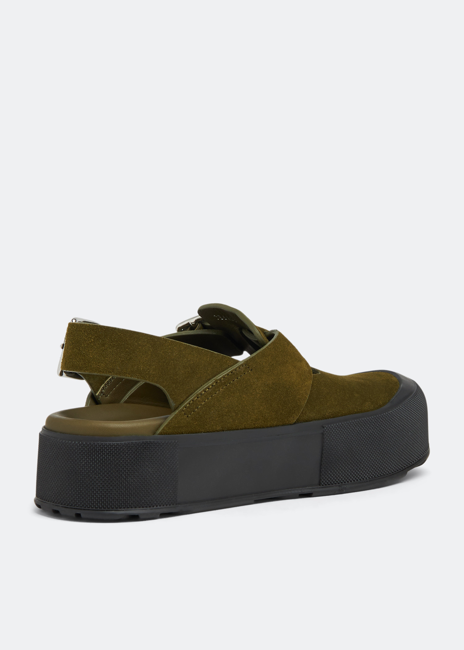 ★alexander mcqueen★ Mount Slick Sandals Green 735803WHXK53 MUSINSA | ALEXANDER McQUEEN Mount Slick Sandals - Green