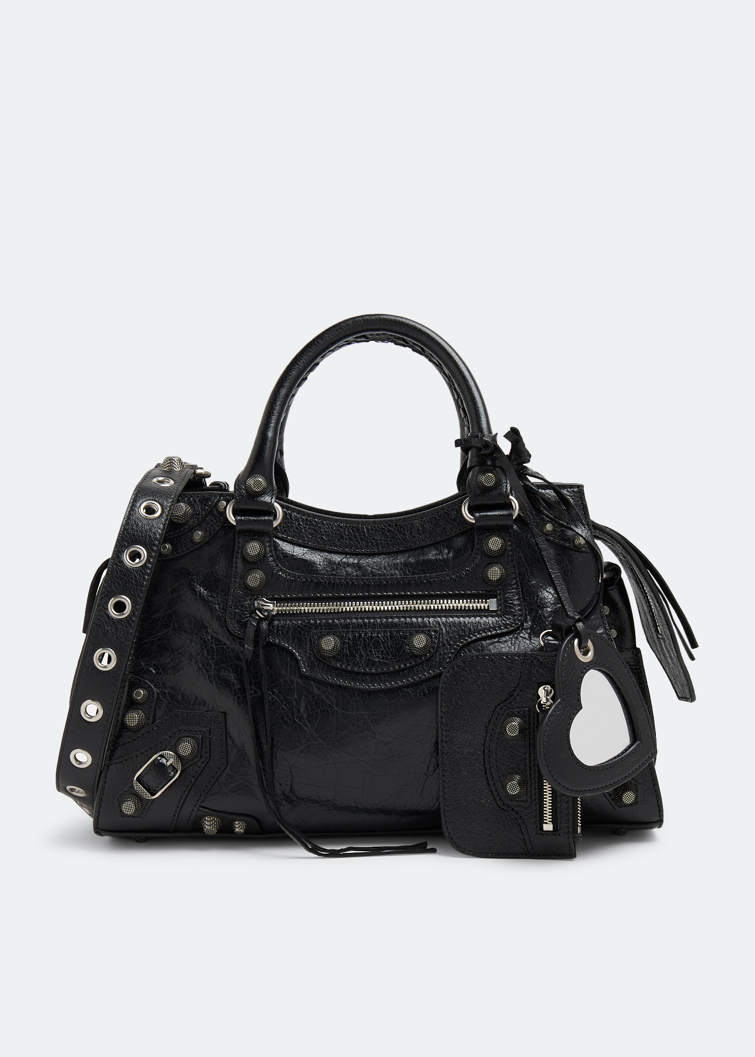 Balenciaga Neo Cagole City small bag for Women - Black in KSA