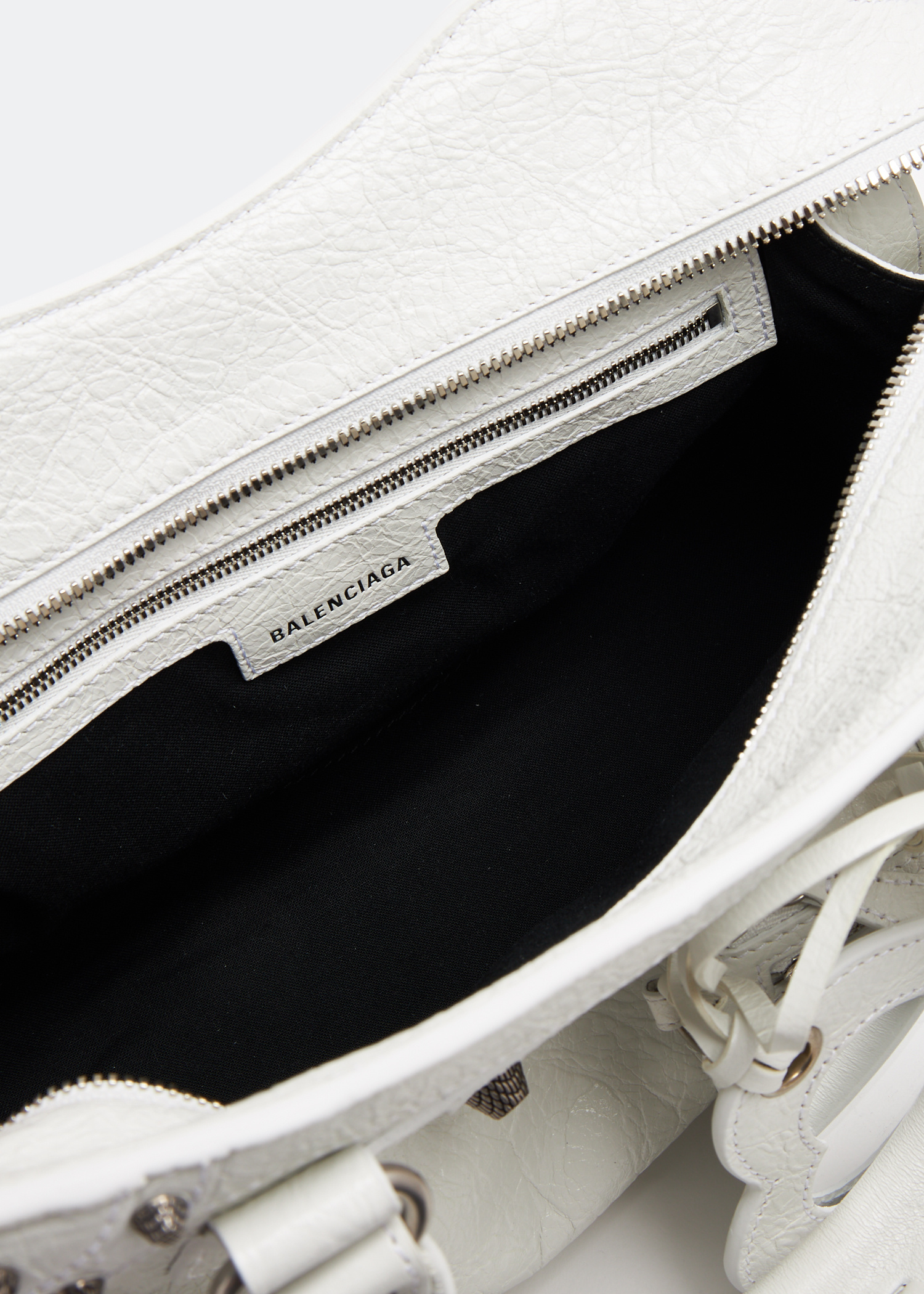Balenciaga Neo Cagole City small bag for Women - White in KSA