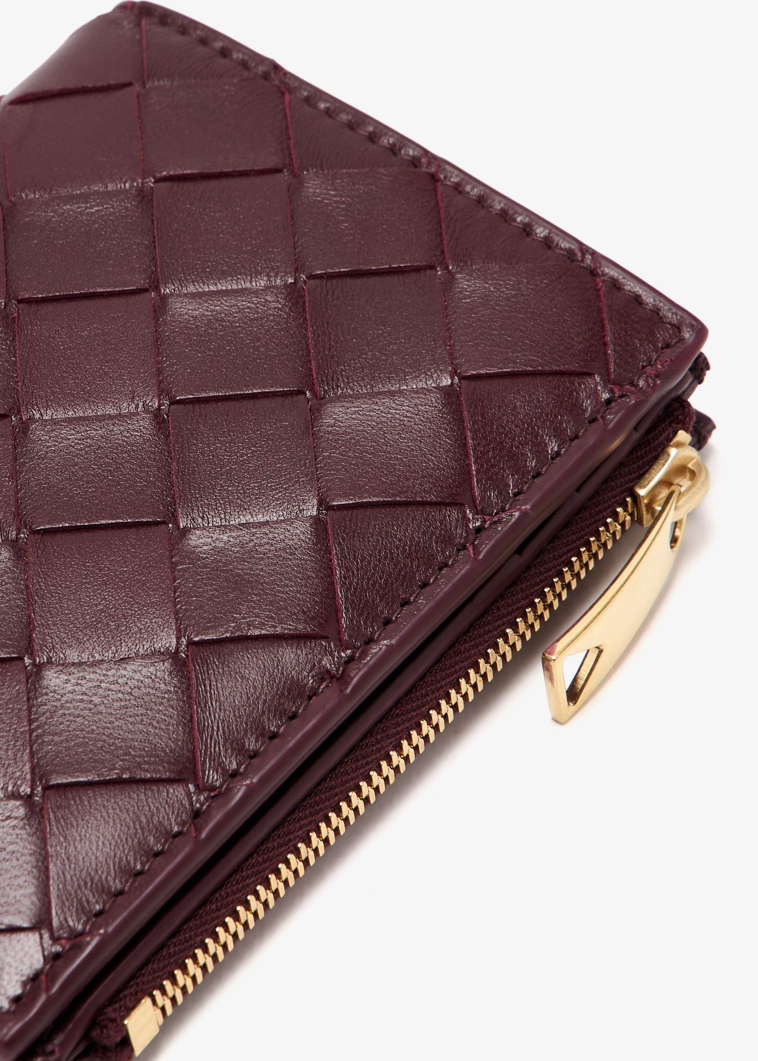 Bottega Veneta Intrecciato small bi-fold wallet for Women