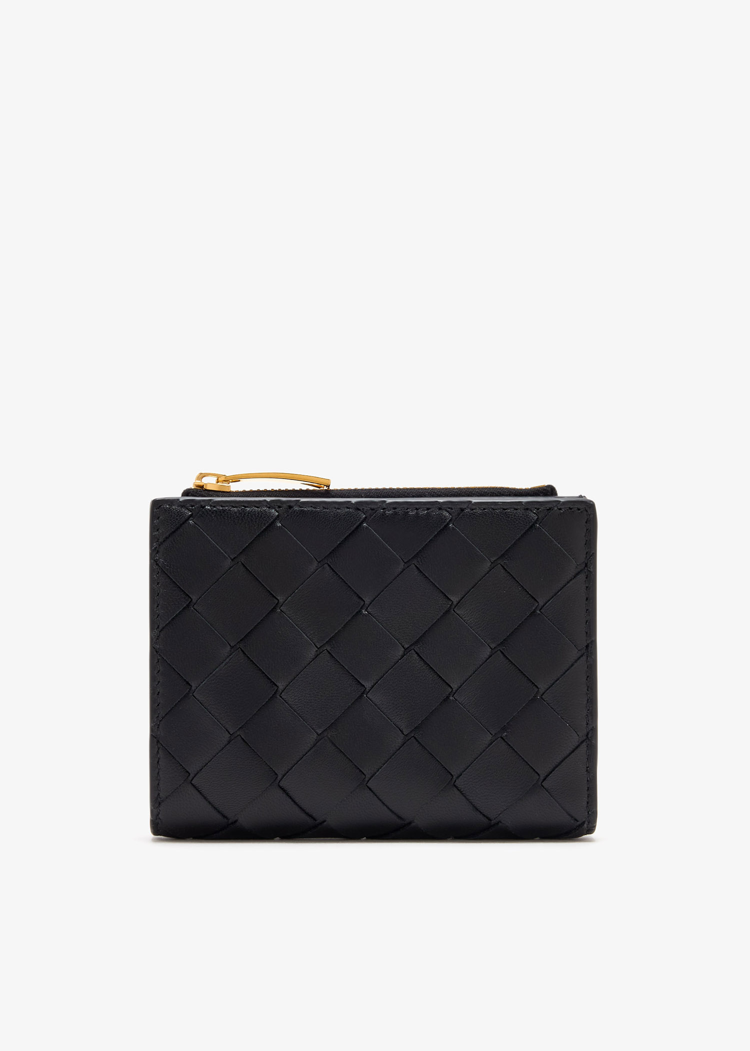 財布・小物その他 BOTTEGA VENETA Woman Wallet Black 742330VCPP3 8425 Small Intrecciato wallet | Bottega Veneta | OTTODISANPIETRO