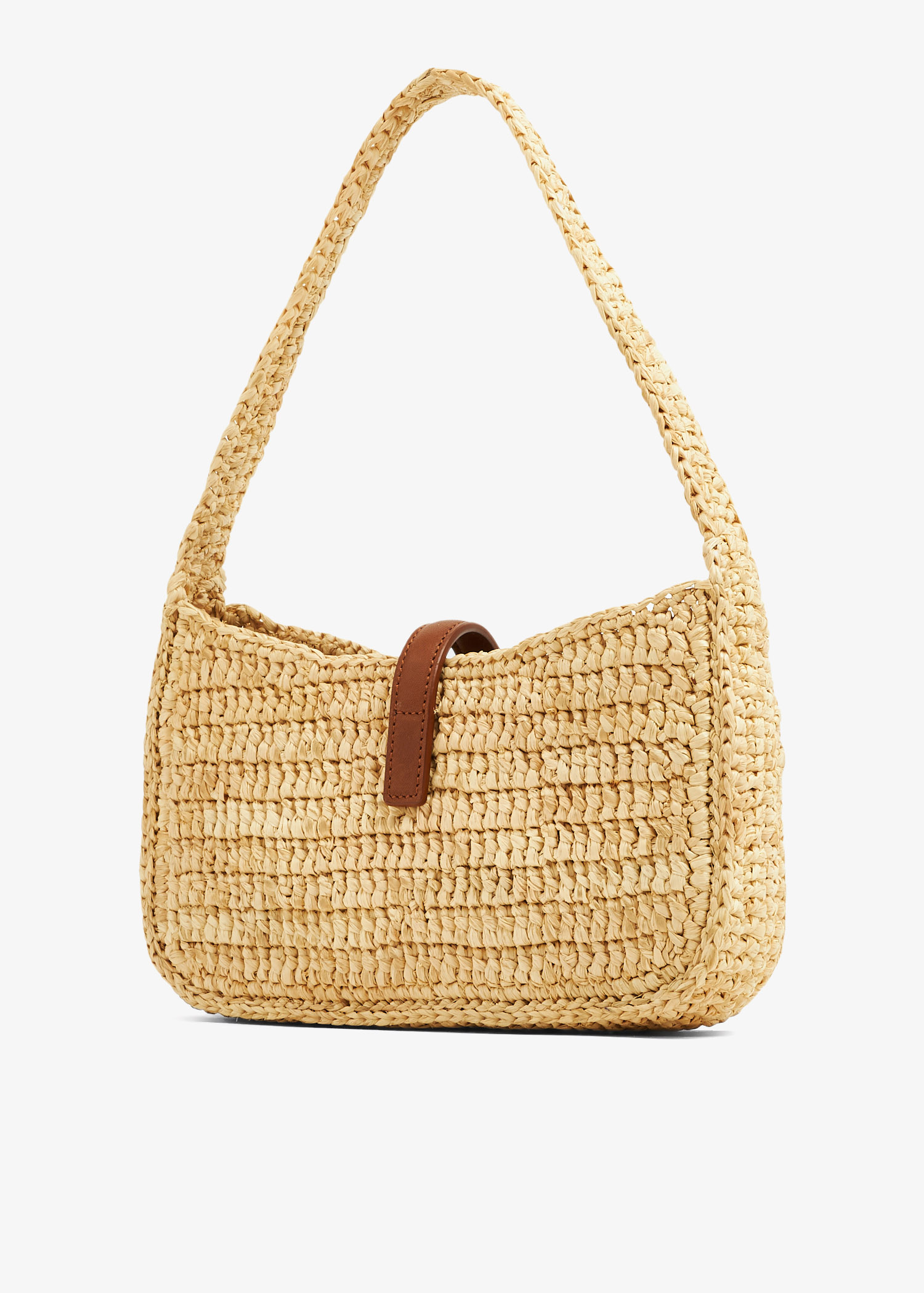 Saint Laurent Le 5 À 7 mini hobo bag for Women - Beige in