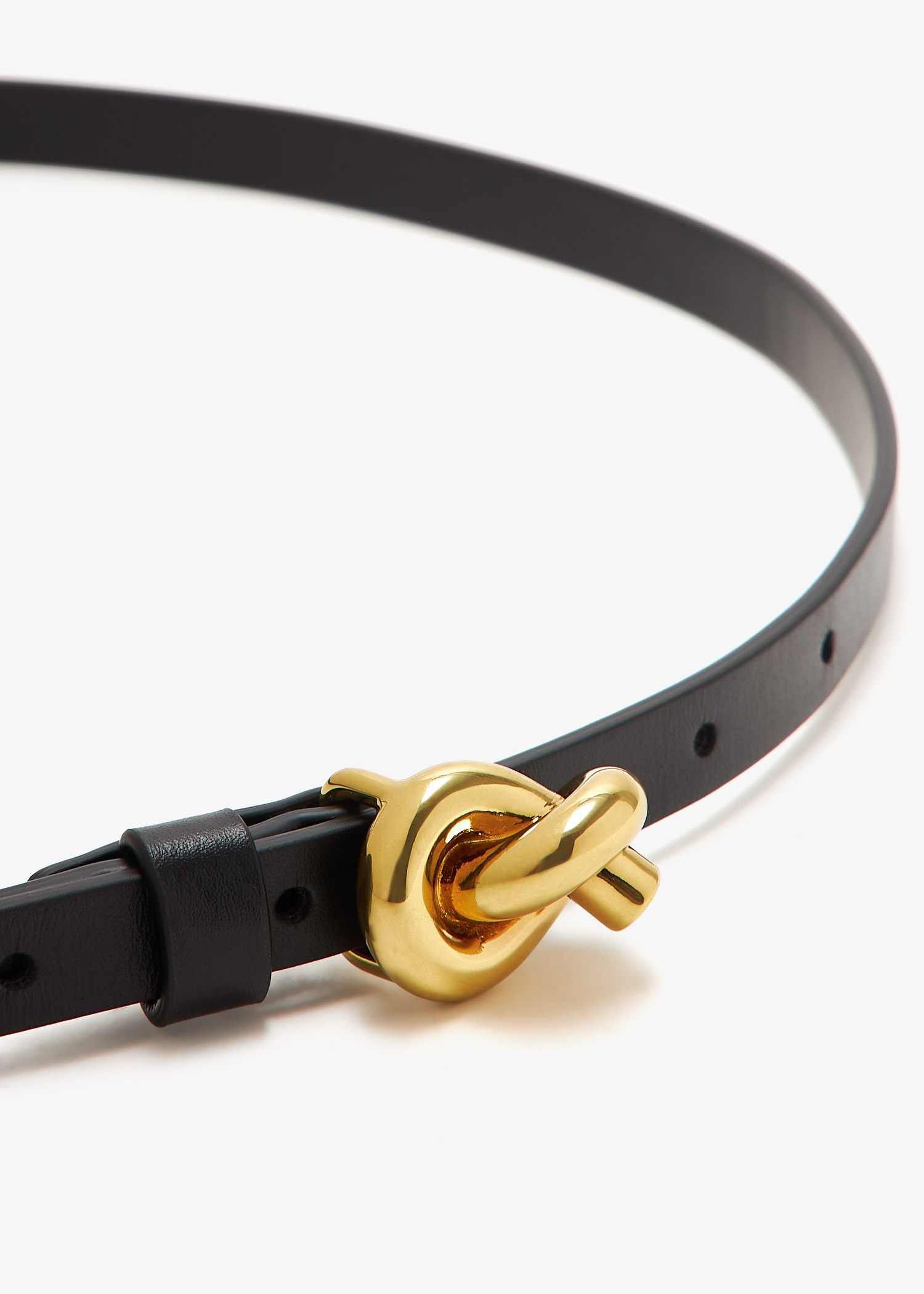 Bottega Veneta Knot belt for Women - Black in UAE | Level Shoes
