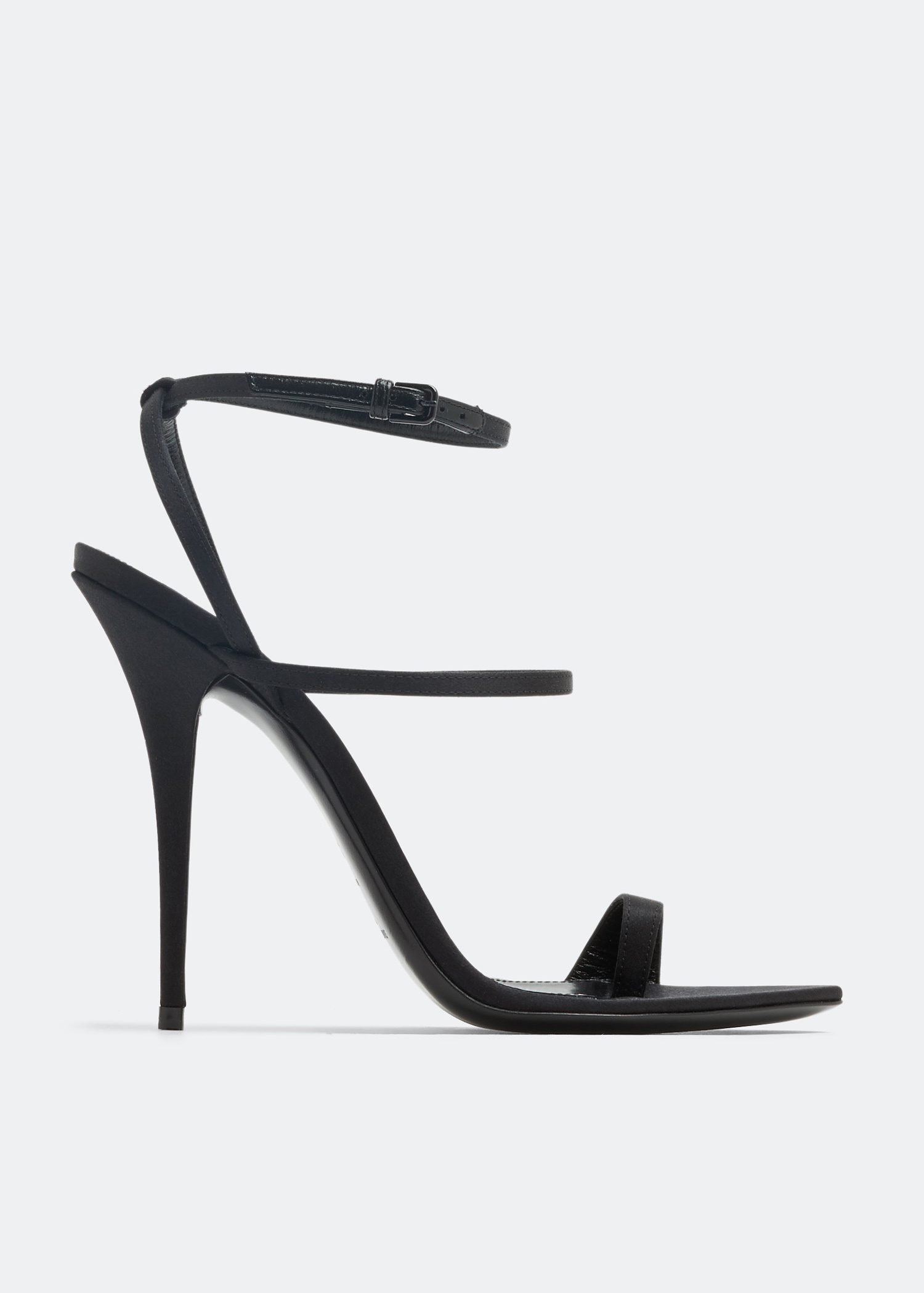 Saint Laurent Dive sandals for Women - Black in UAE | Level