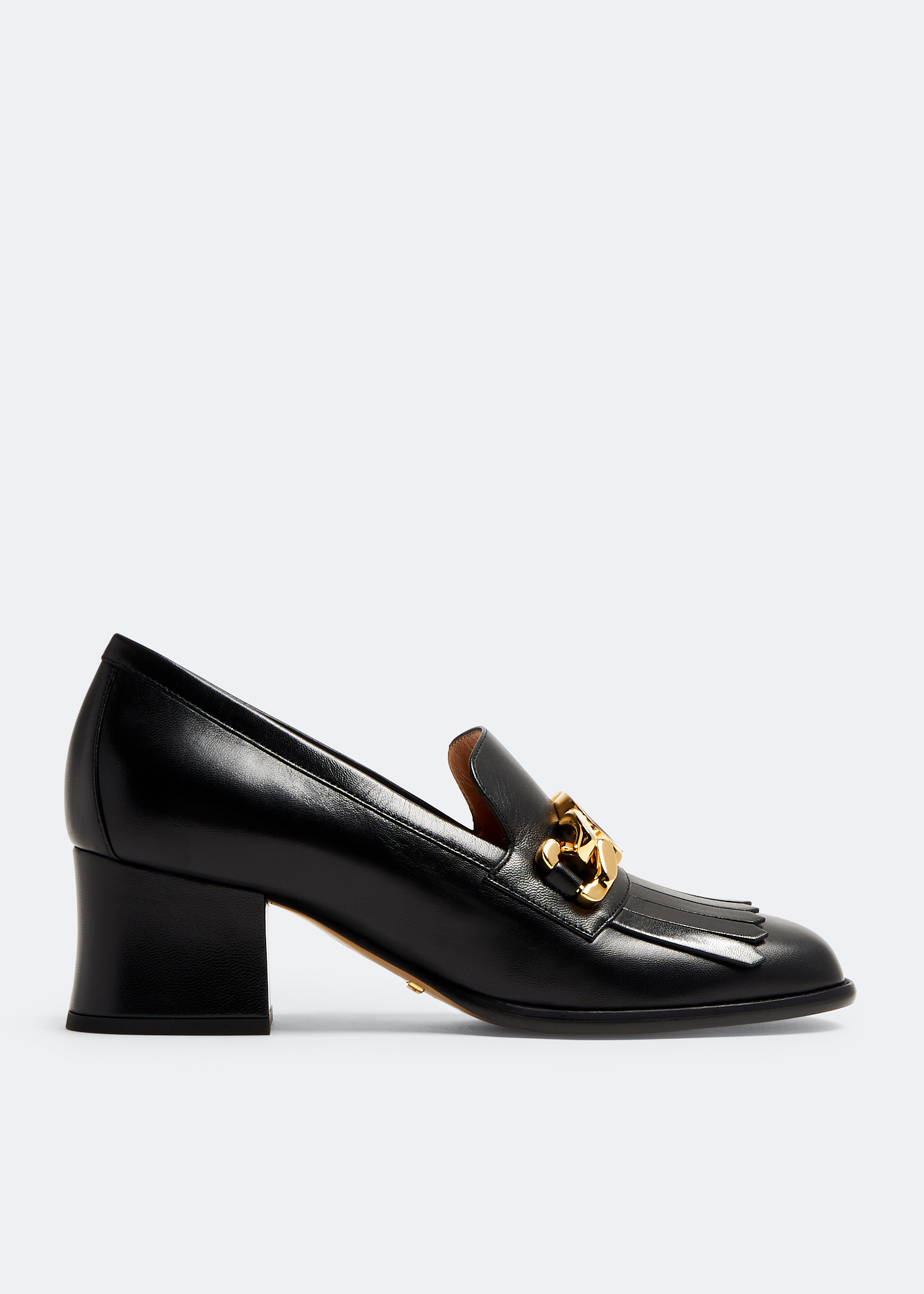 GUCCI ブラック ハイヒール 36.5 GUCCI Vintage GG Monogram Logo Sandals Heels #36-36.5 Black