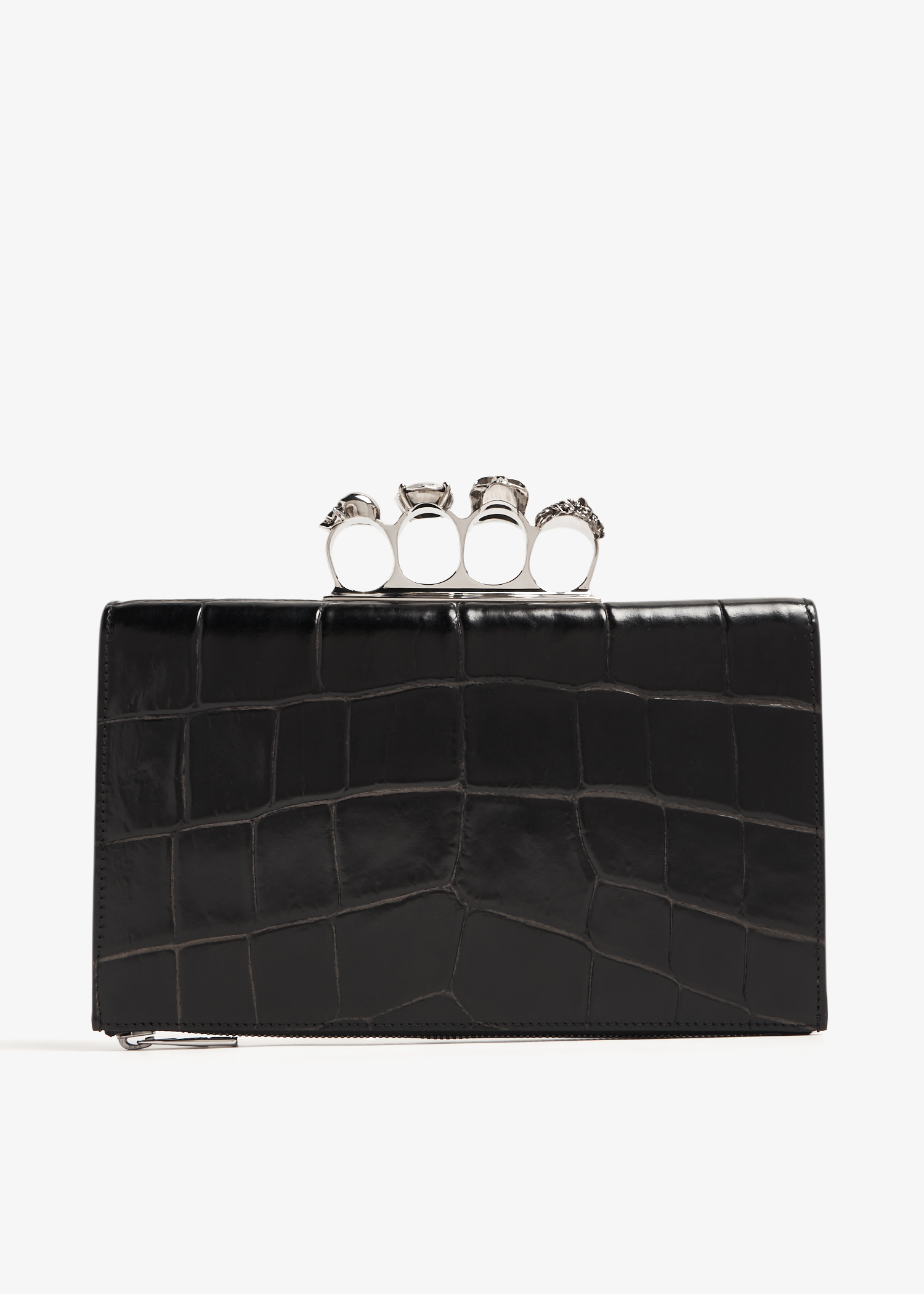 McQueen The Small Knuckle pouch for Men - Black in UAE