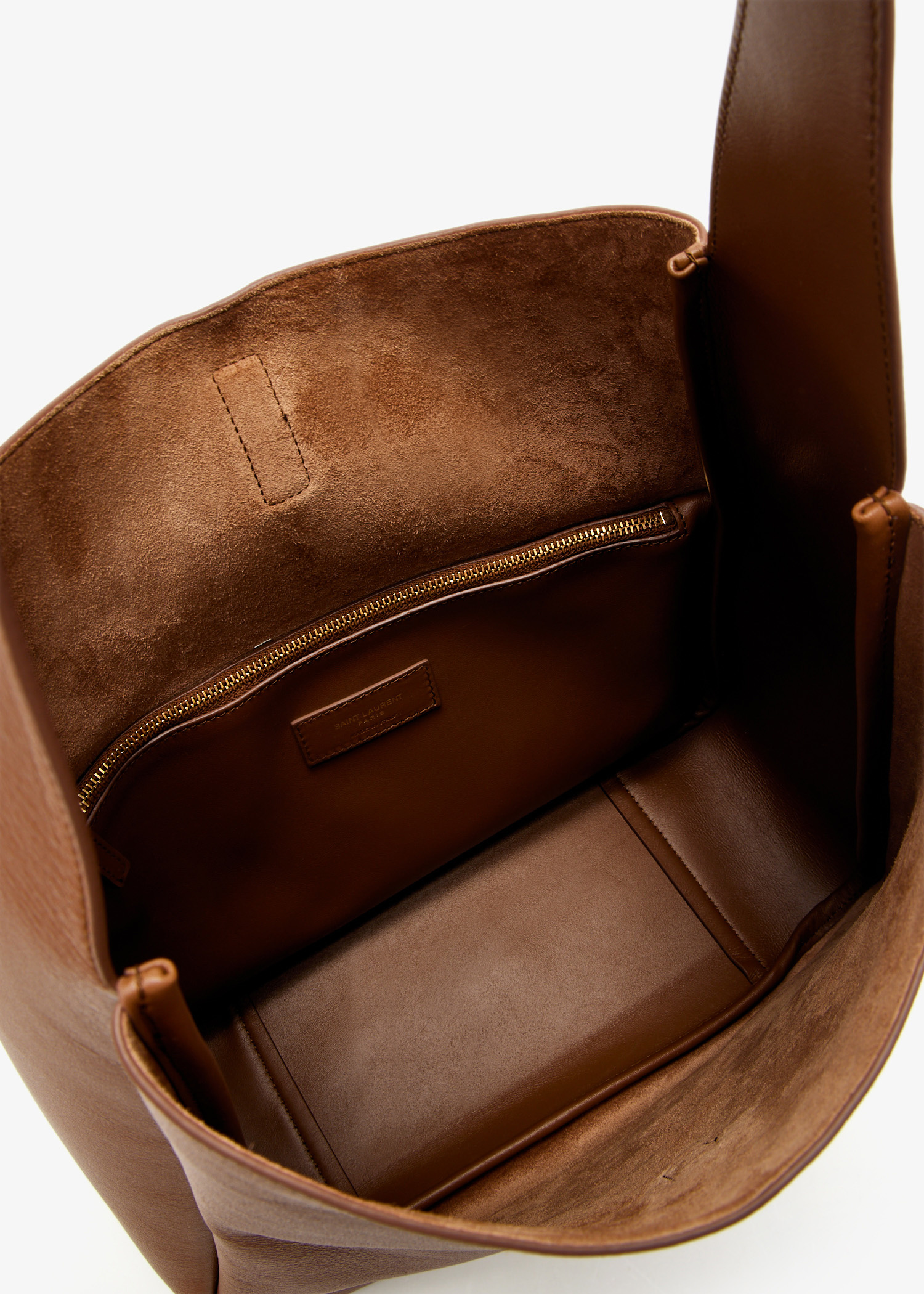 24AW new/Saint Laurent スエードクロスボディバッグ Bag Brown 24AW new/Saint Laurent スエードクロスボディバッグ Bag Brown