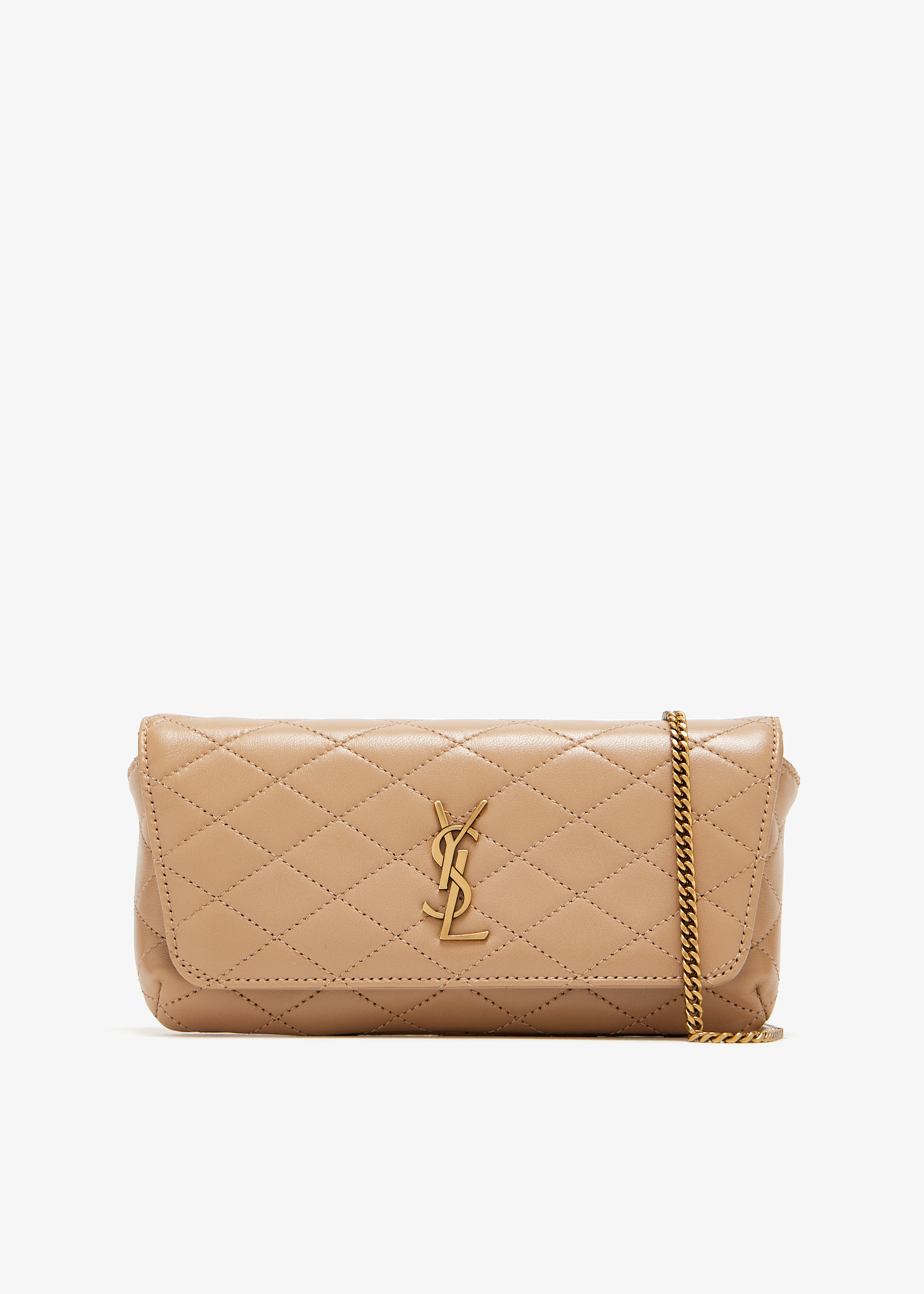 ★SAINT LAURENT★関税込♪NEW♪Gaby フォンホルダーバッグ ☆SAINT LAURENT☆関税込♪NEW♪Gaby キルト ショルダーバッグ