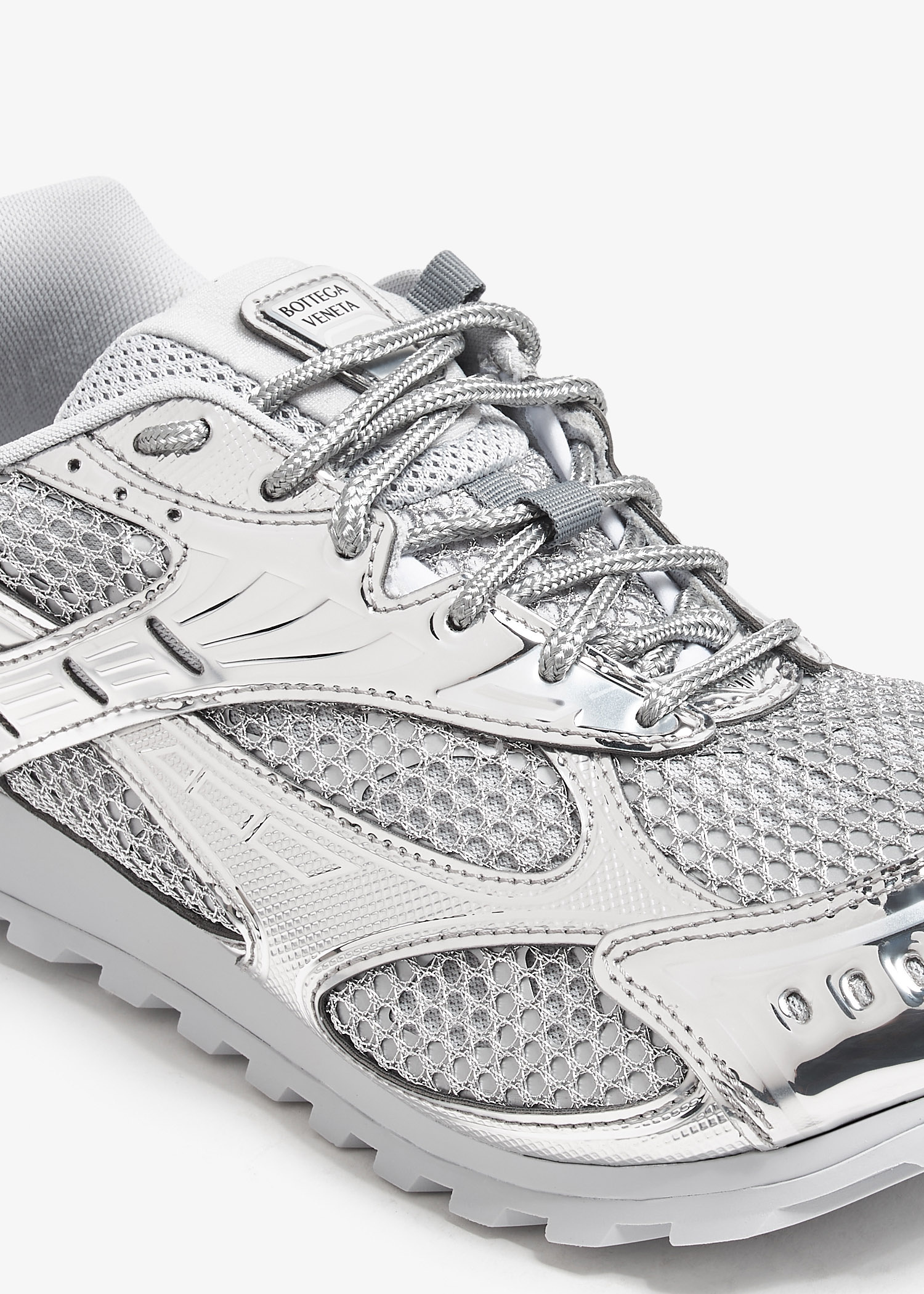 Bottega Veneta Orbit sneakers for Women - Silver in UAE