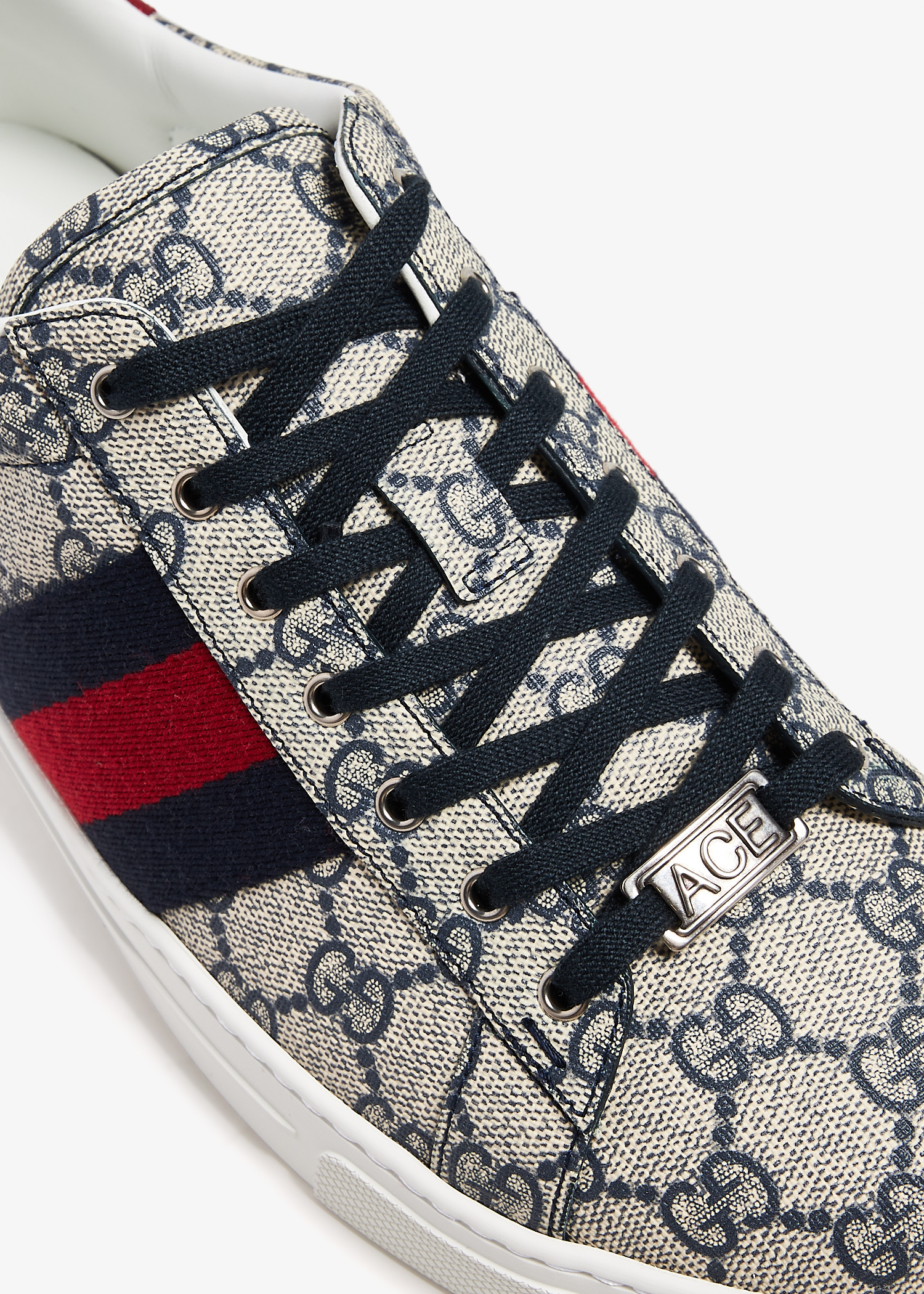 Gucci Ace Web sneakers for Men - Beige in UAE | Level Shoes