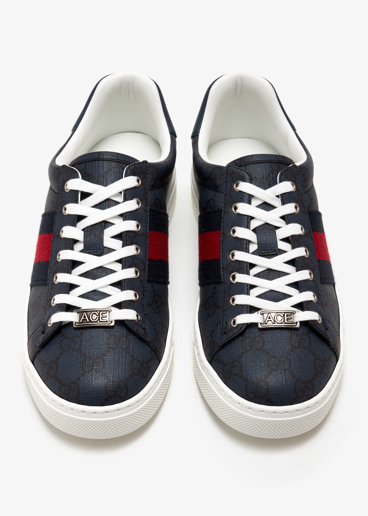 Gucci Ace Web sneakers for Men - Navy in UAE | Level Shoes