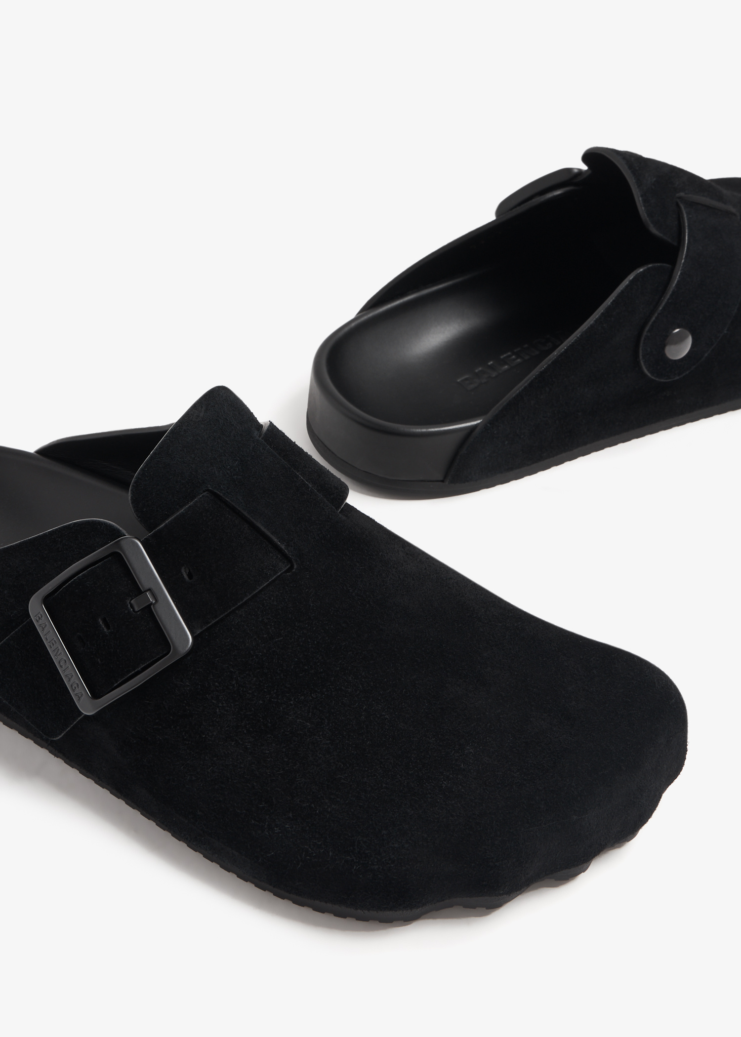 Balenciaga Sunday mules for Men - Black in USA | Level Shoes