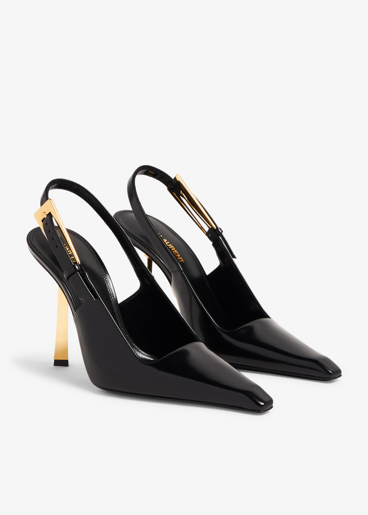 Saint Laurent Lee slingback pumps for Women - Black in USA
