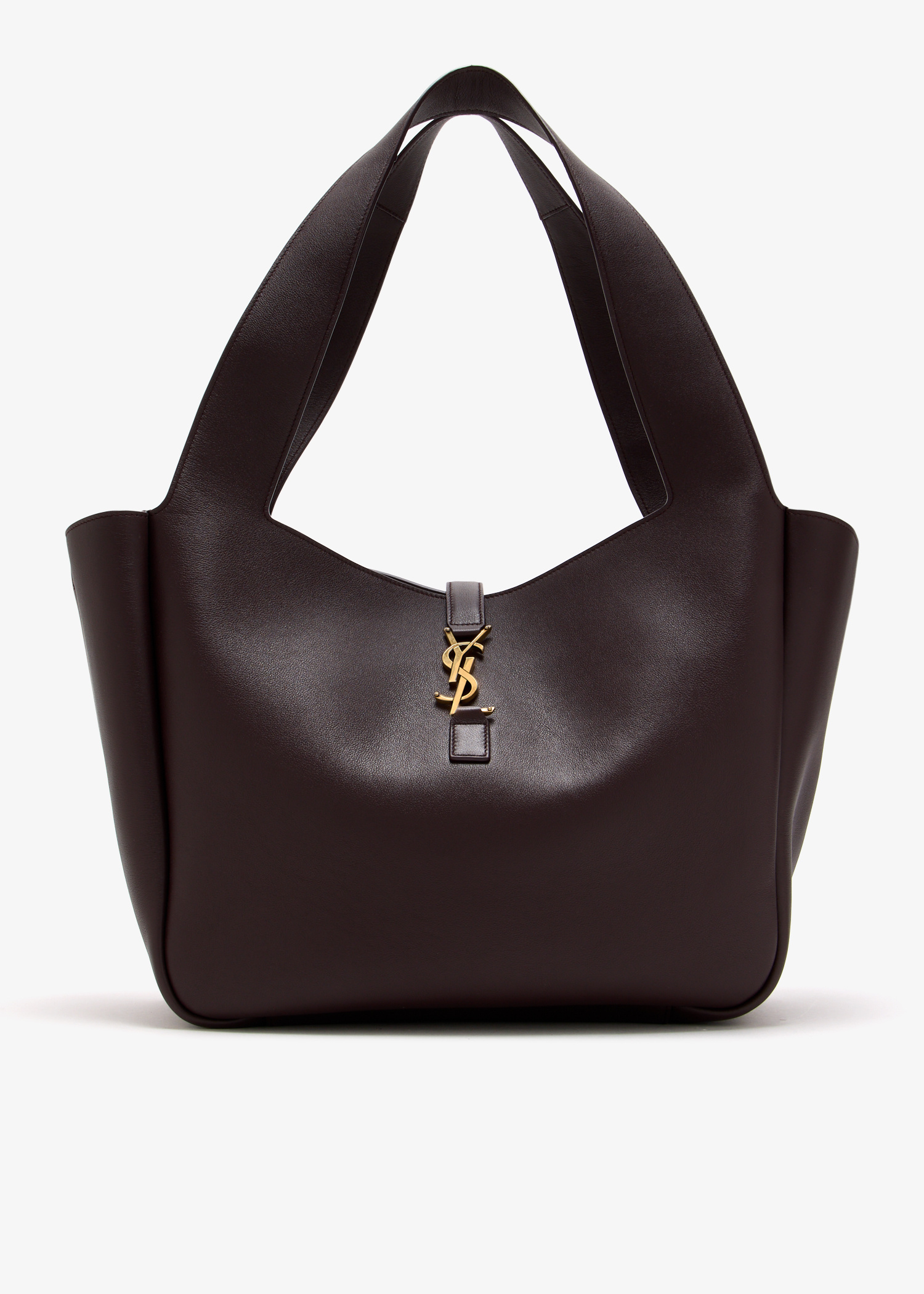 Saint Laurent Le 5 À 7 Bea tote bag for Women - Burgundy in UAE