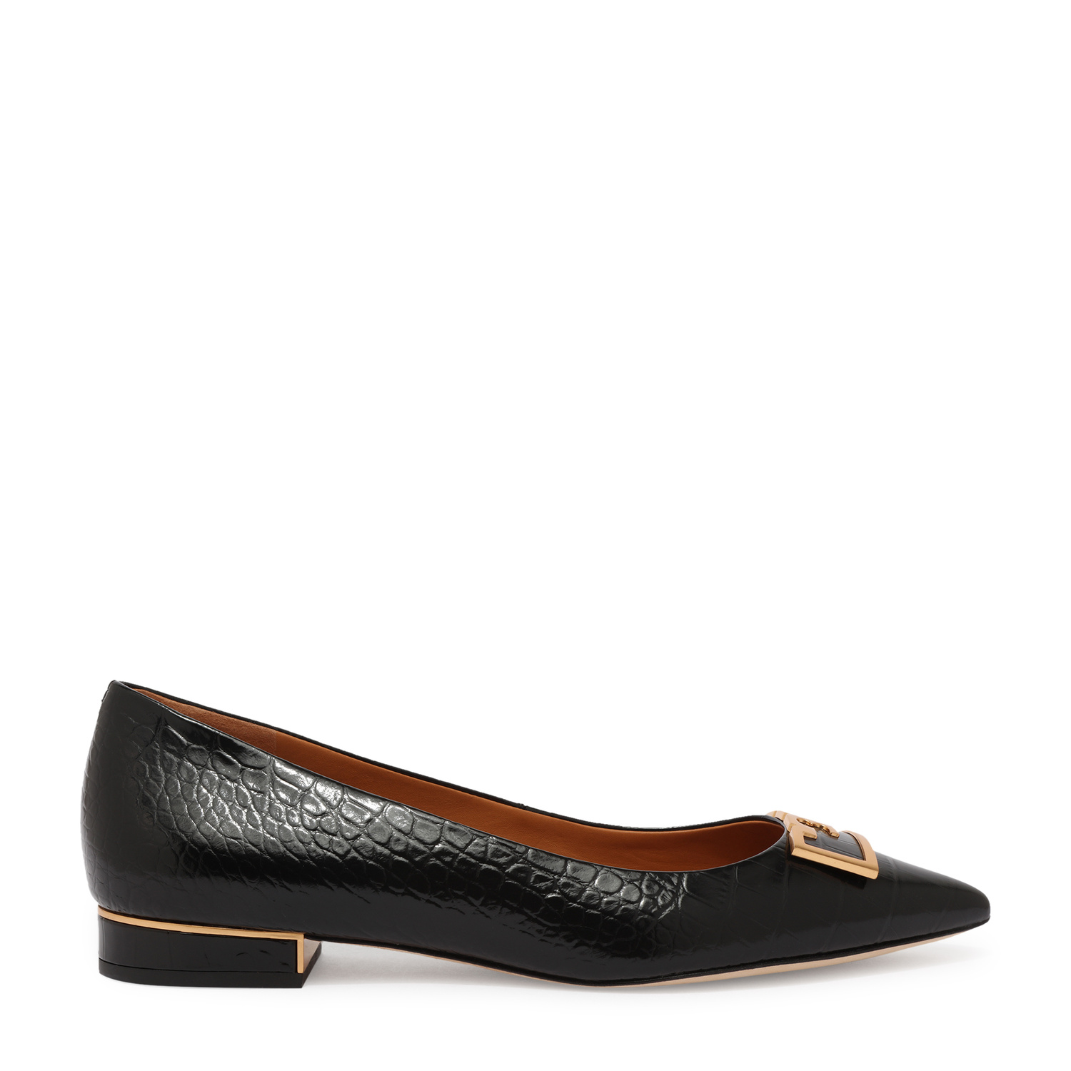 Tory Burch Gigi point-toe ballet flats for Women - Black in USA
