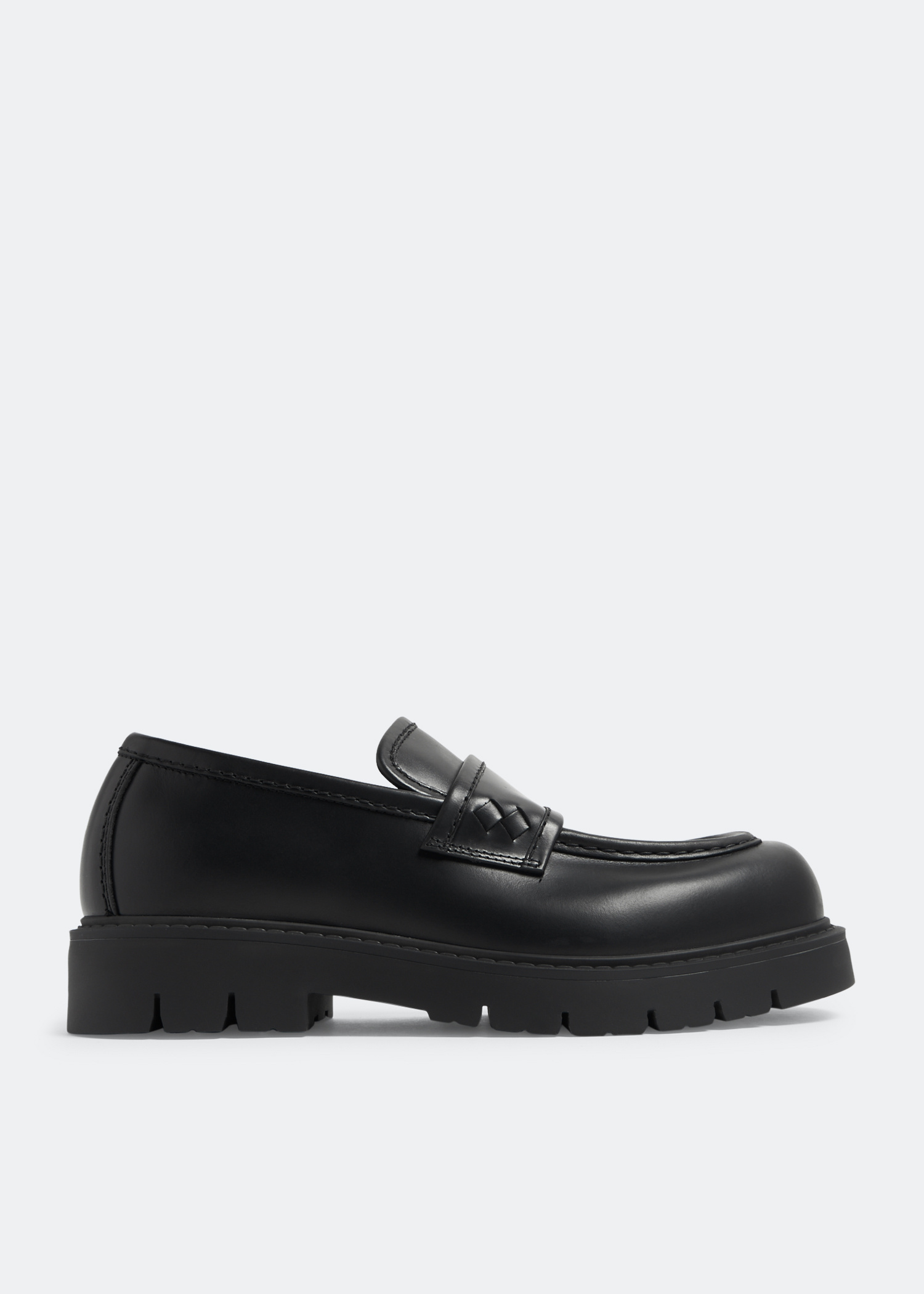 【BOTTEGA VENETA】Haddock Loafer ハドックローファー Bottega Veneta® Men's Haddock Loafer in Fondant / Rubber