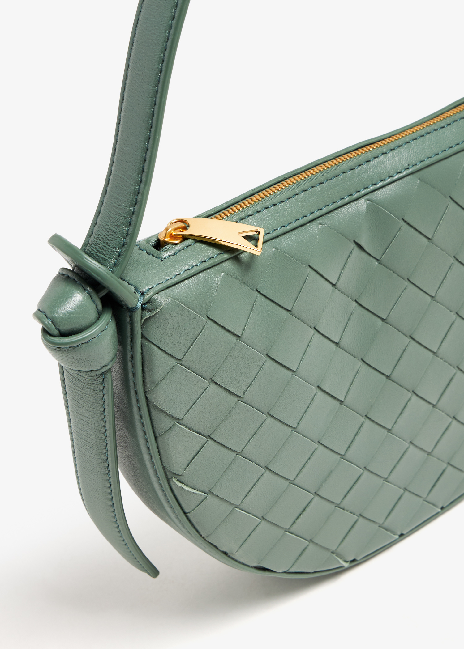 Bottega Veneta Mini Sunrise shoulder bag for Women - Green