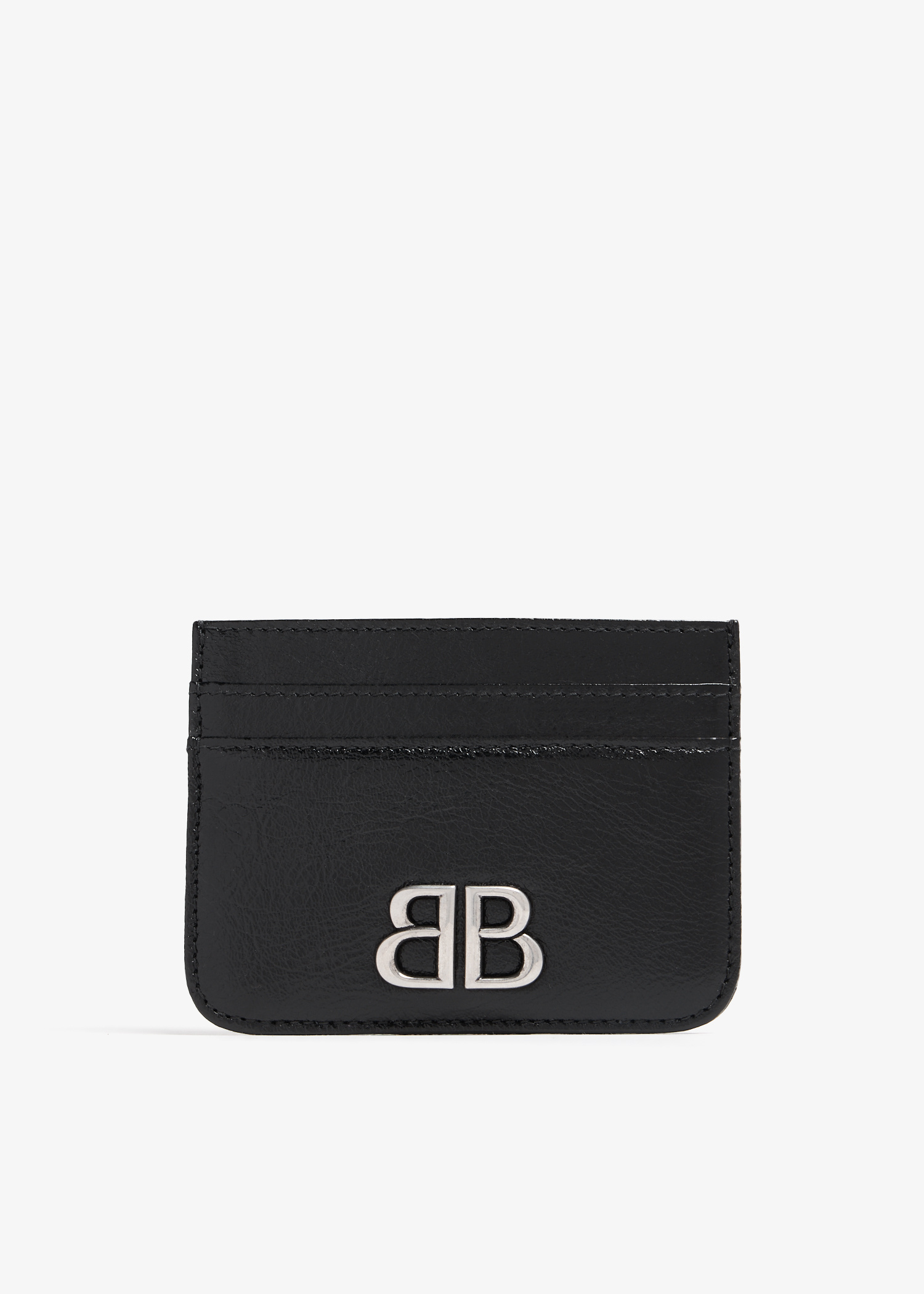 ★Balenciaga★24FW★Monaco Card Holder Black 7654632AAXB1000 WMNS) Balenciaga Monaco Card Holder 'Black' 7654632AAXB1000