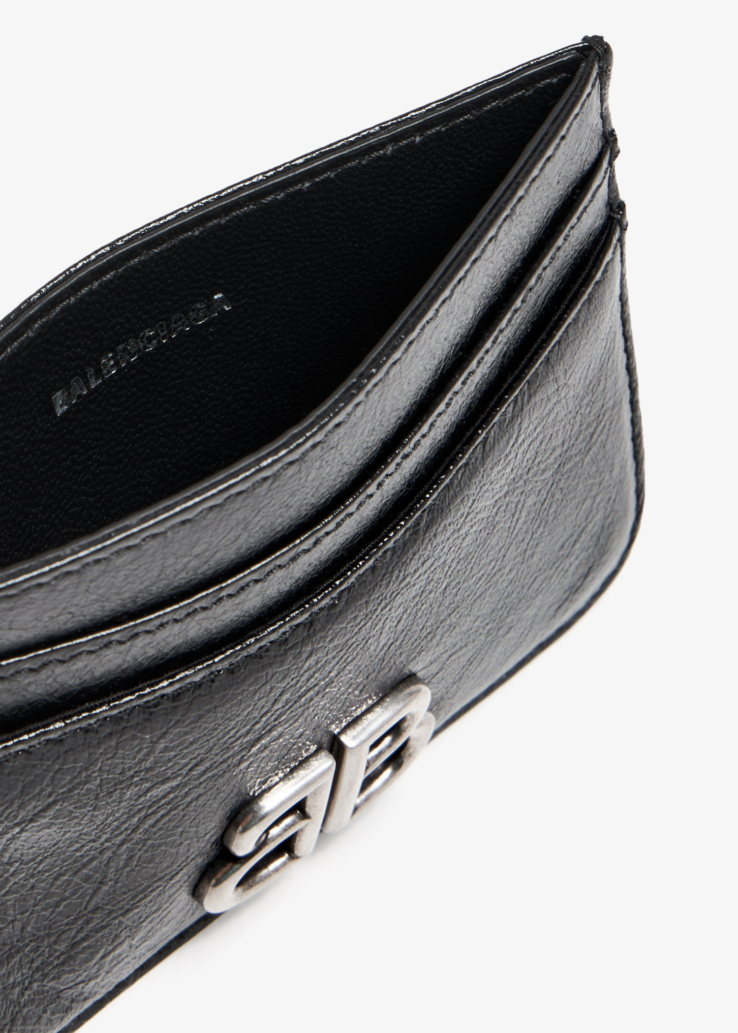 Balenciaga Monaco card holder for Women - Black in UAE