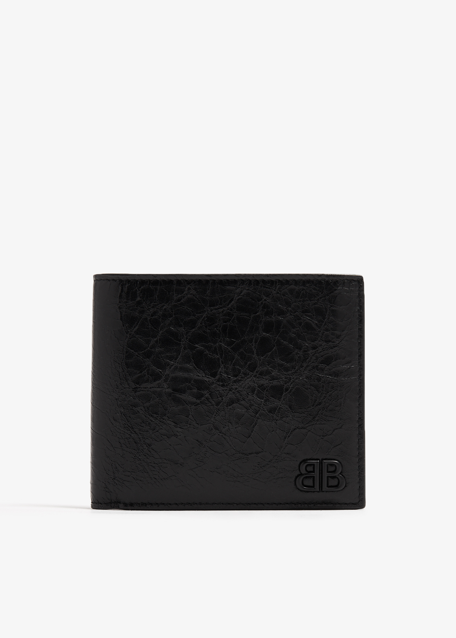 Balenciaga Monaco square folded wallet for Men - Black in UAE