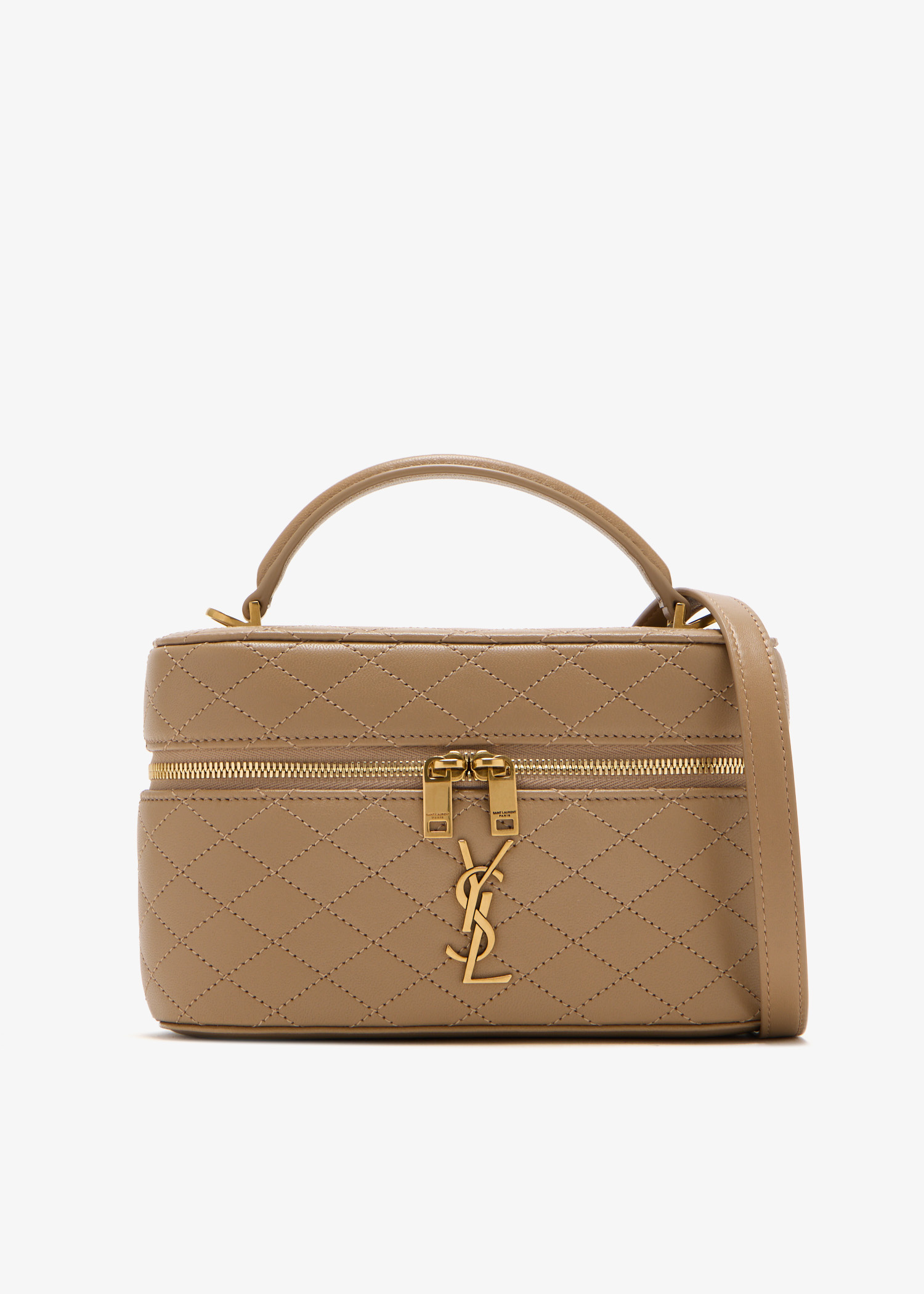 Saint Laurent Gaby mini vanity bag for Women - Beige in UAE