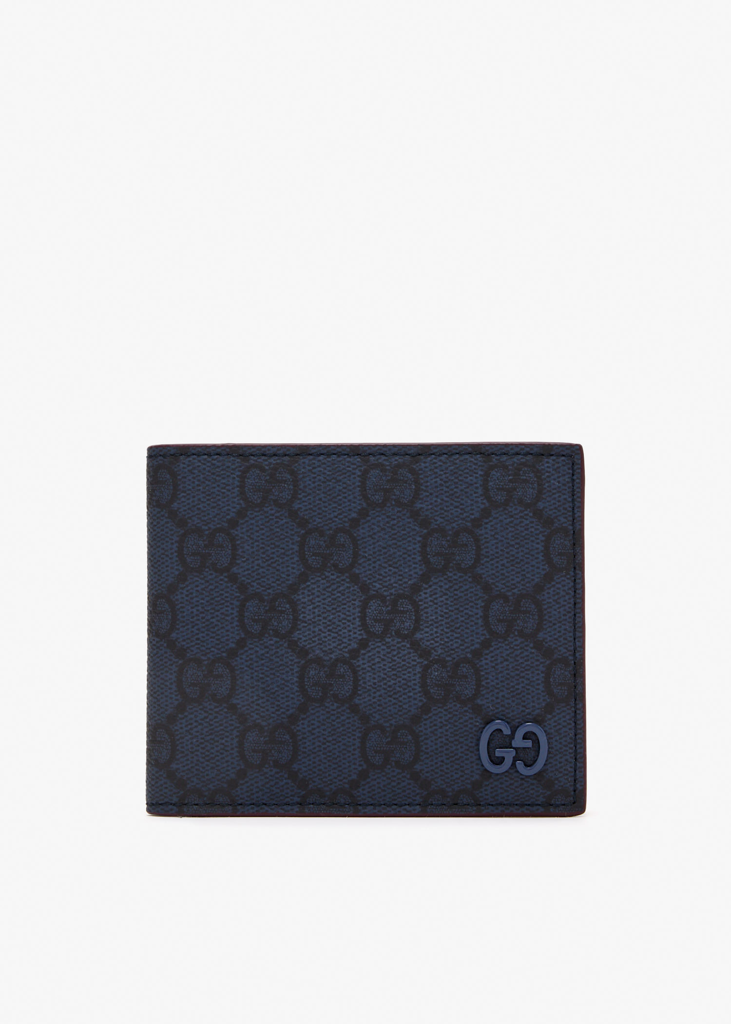 Gucci GG bi-fold wallet for Men - Navy in UAE | Level Shoes