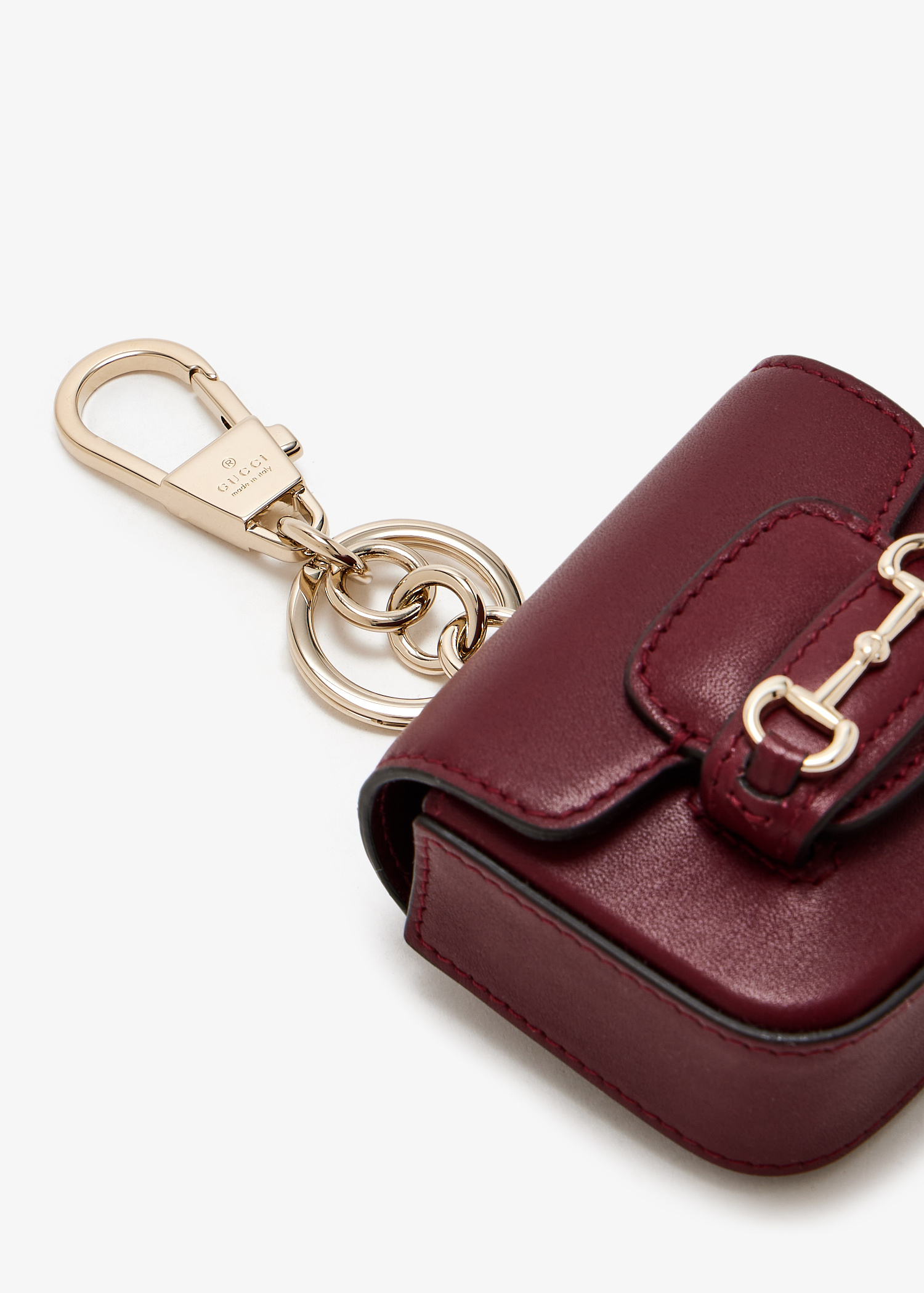 Gucci Horsebit 1955 keychain for Women - Red in UAE | Level Shoes