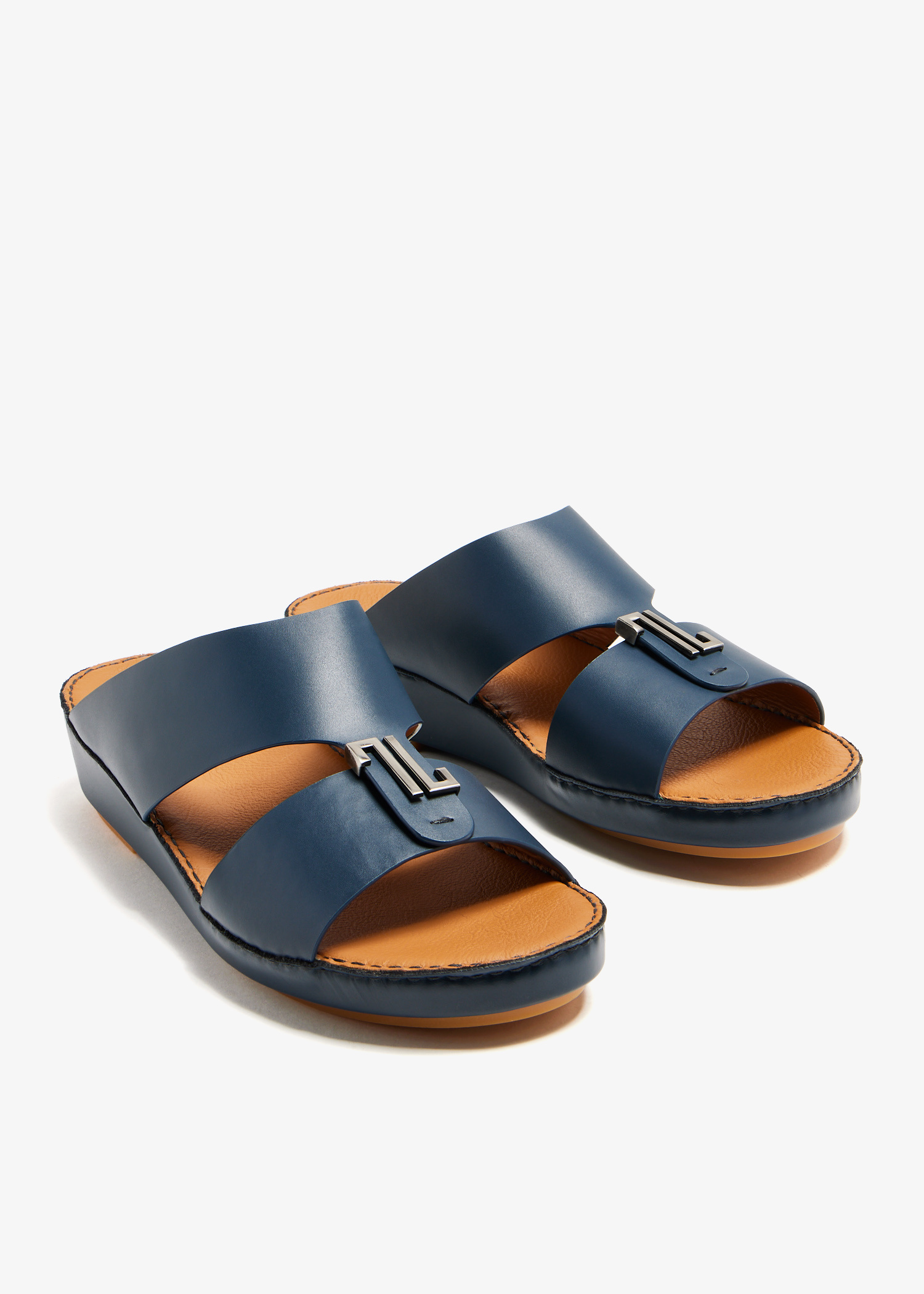 Seventy Six Madeo sandals for Men - Blue in UAE | Level Shoes