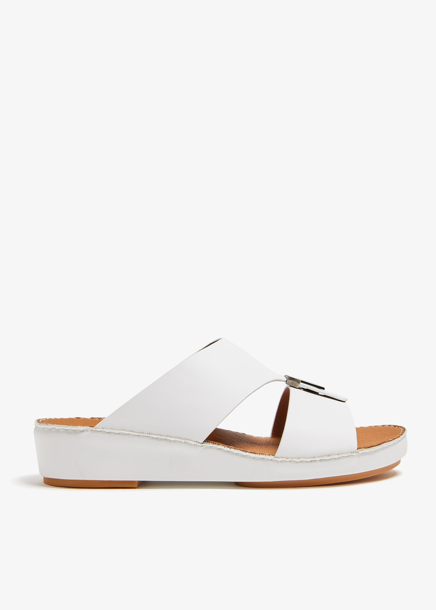 Seventy Six Madeo sandals for Men - White in UAE | Level Shoes