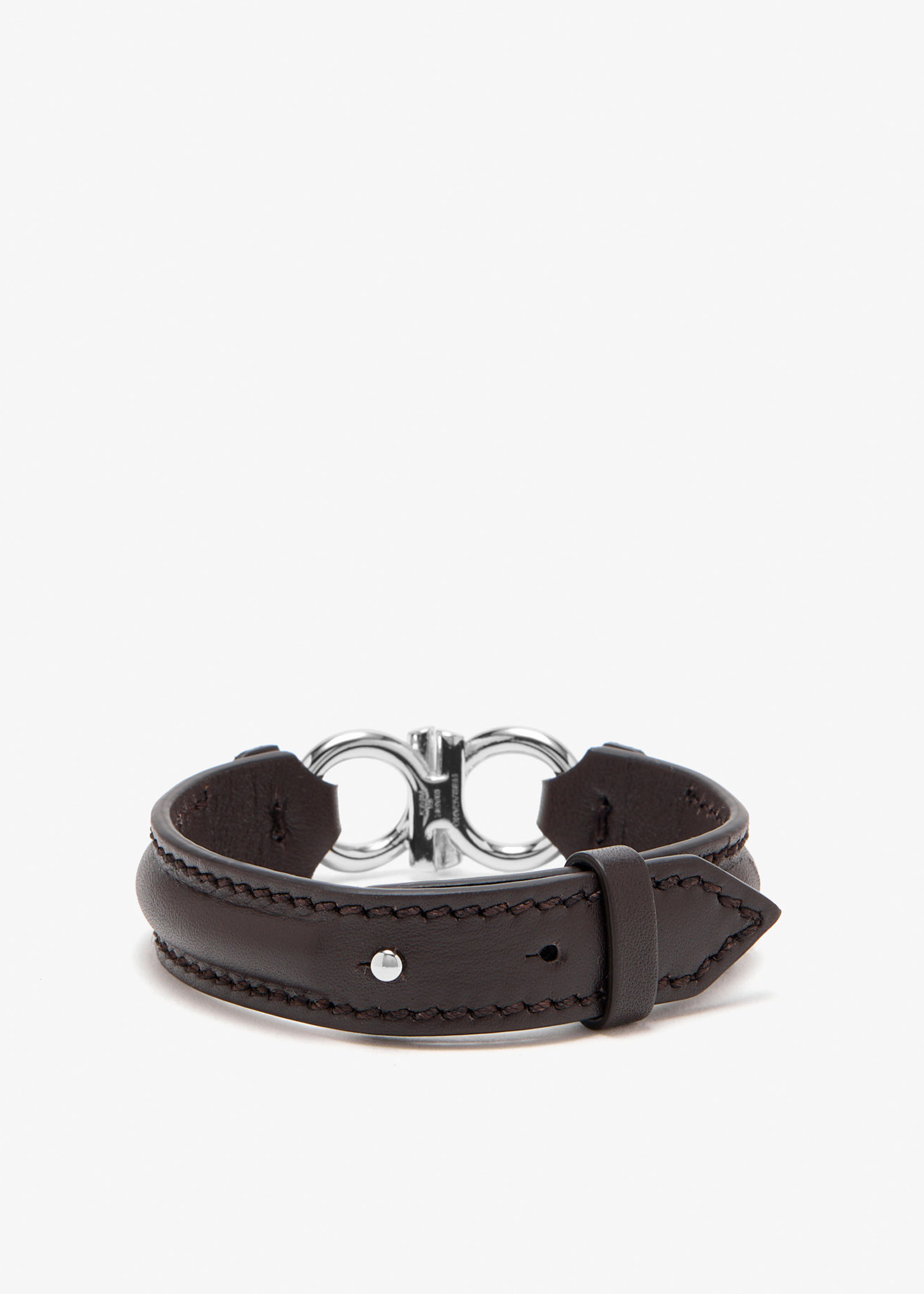 Ferragamo Double Gancini bracelet for Men - Brown in KSA | Level Shoes
