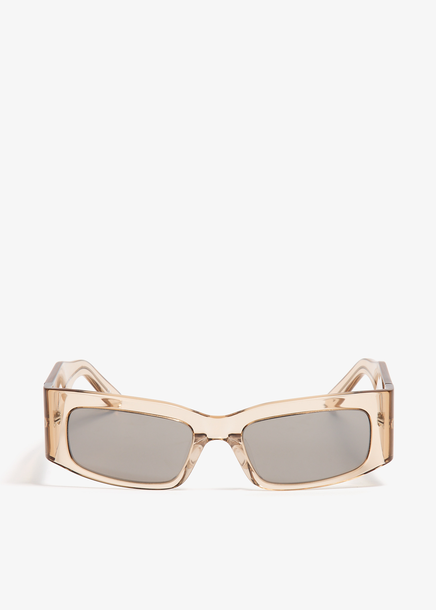 サングラス BALENCIAGA 'Paper Rectangle' sunglasses Purple 773507T0039 Balenciaga Purple Paper Sunglasses Balenciaga