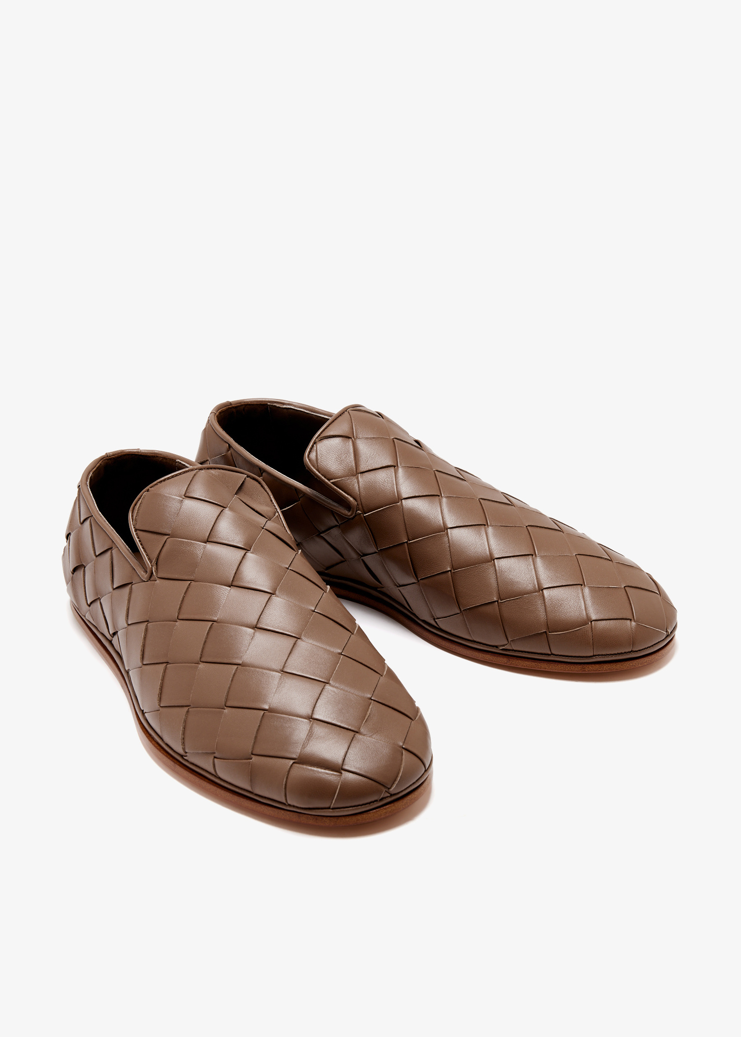 Bottega Veneta Sunday slippers for Men - Brown in Qatar