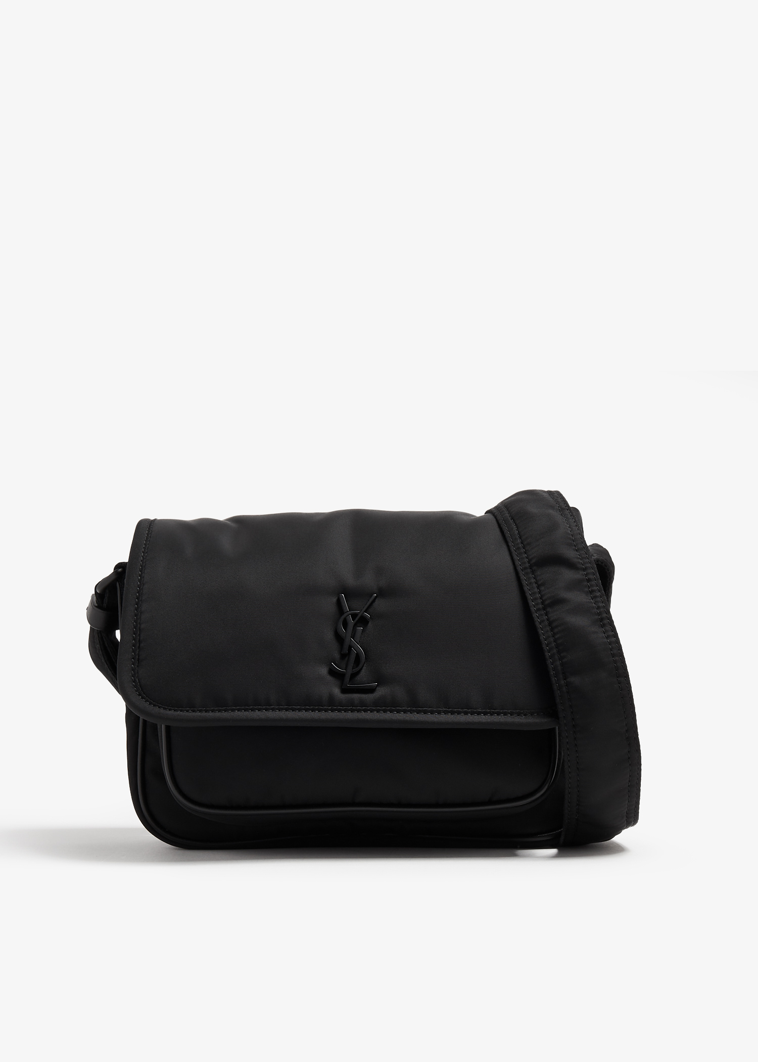 Saint laurent niki 男士小号邮差包- 黑色阿联酋| level shoes