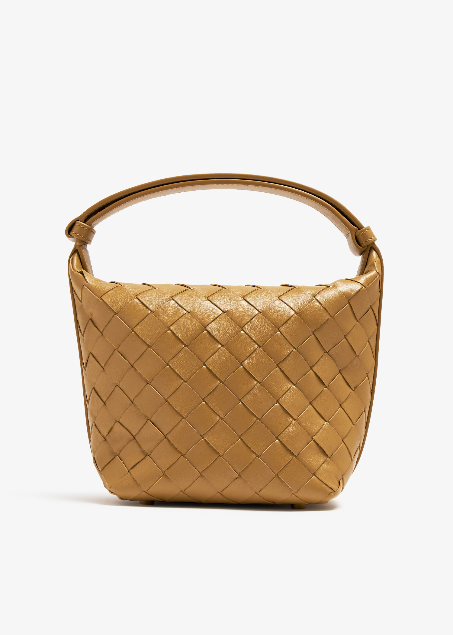 Bottega Veneta Baby Wallace bag for Women - Brown in UAE