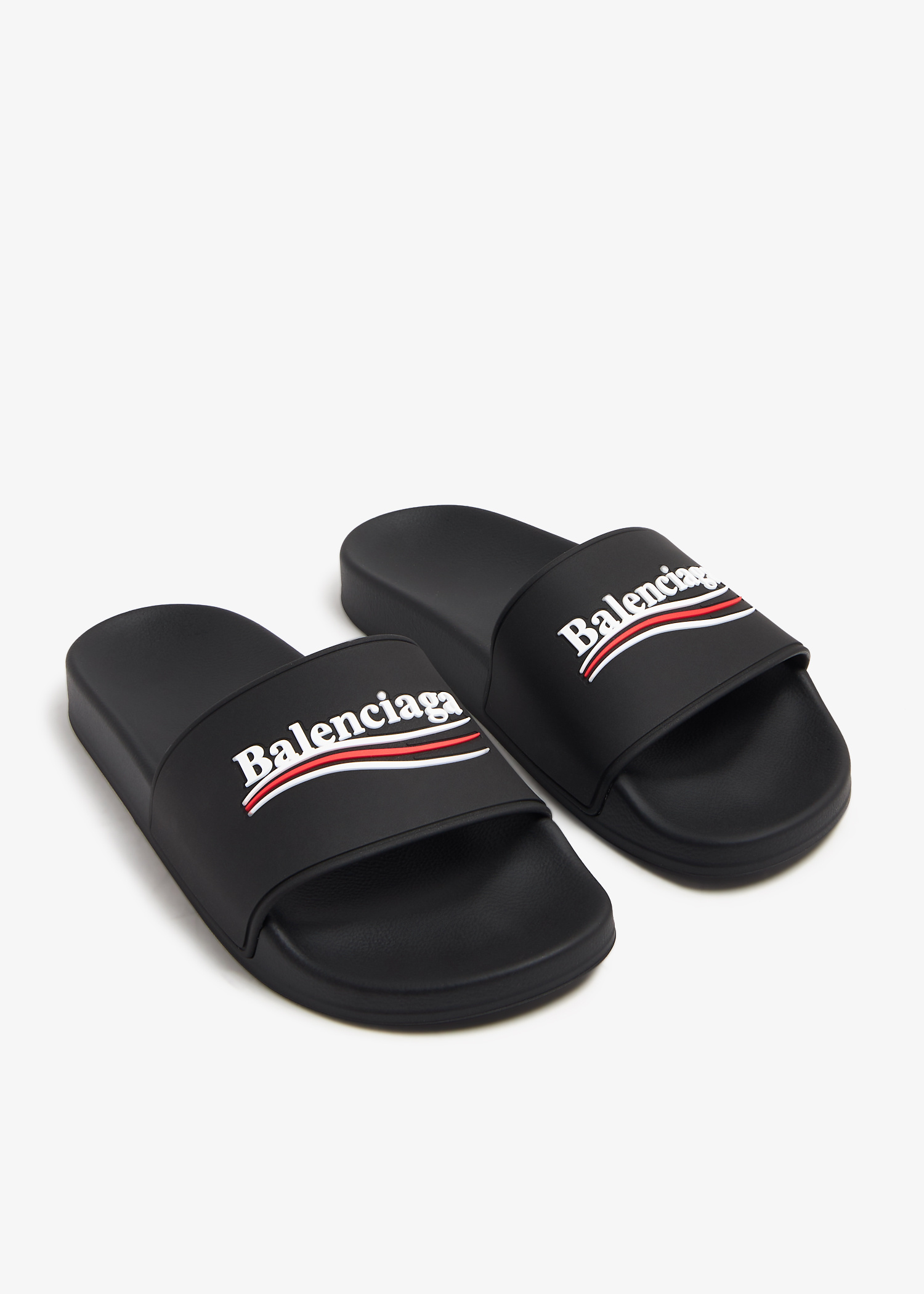 Balenciaga Pool slides for Women - Black in KSA | Level Shoes Balenciaga Pool slides for Women - Black in KSA | Level Shoes