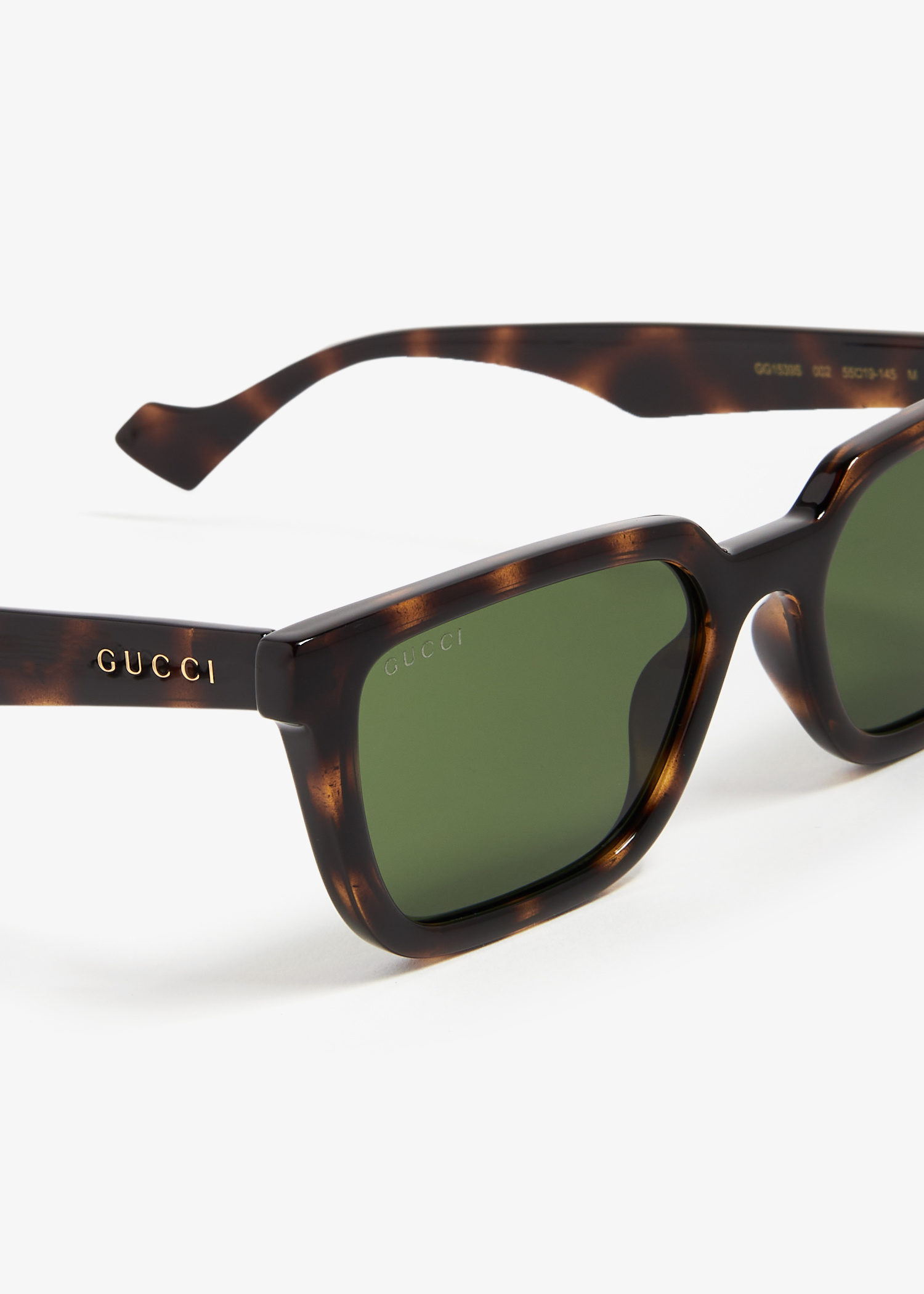Gucci Cat-eye frame sunglasses for Men - Green in UAE