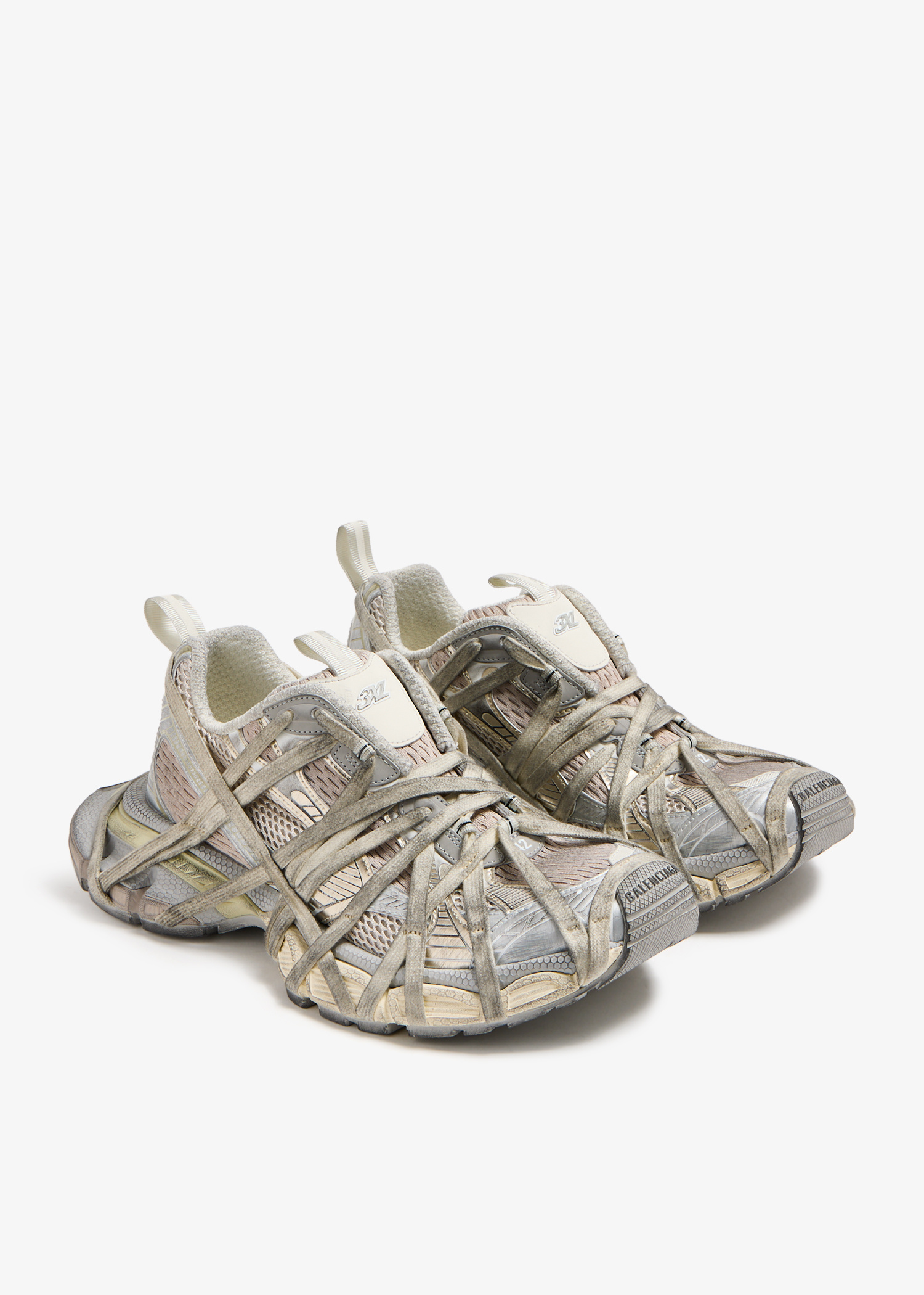 Balenciaga 3XL Extreme lace sneakers for Men - Grey in UAE