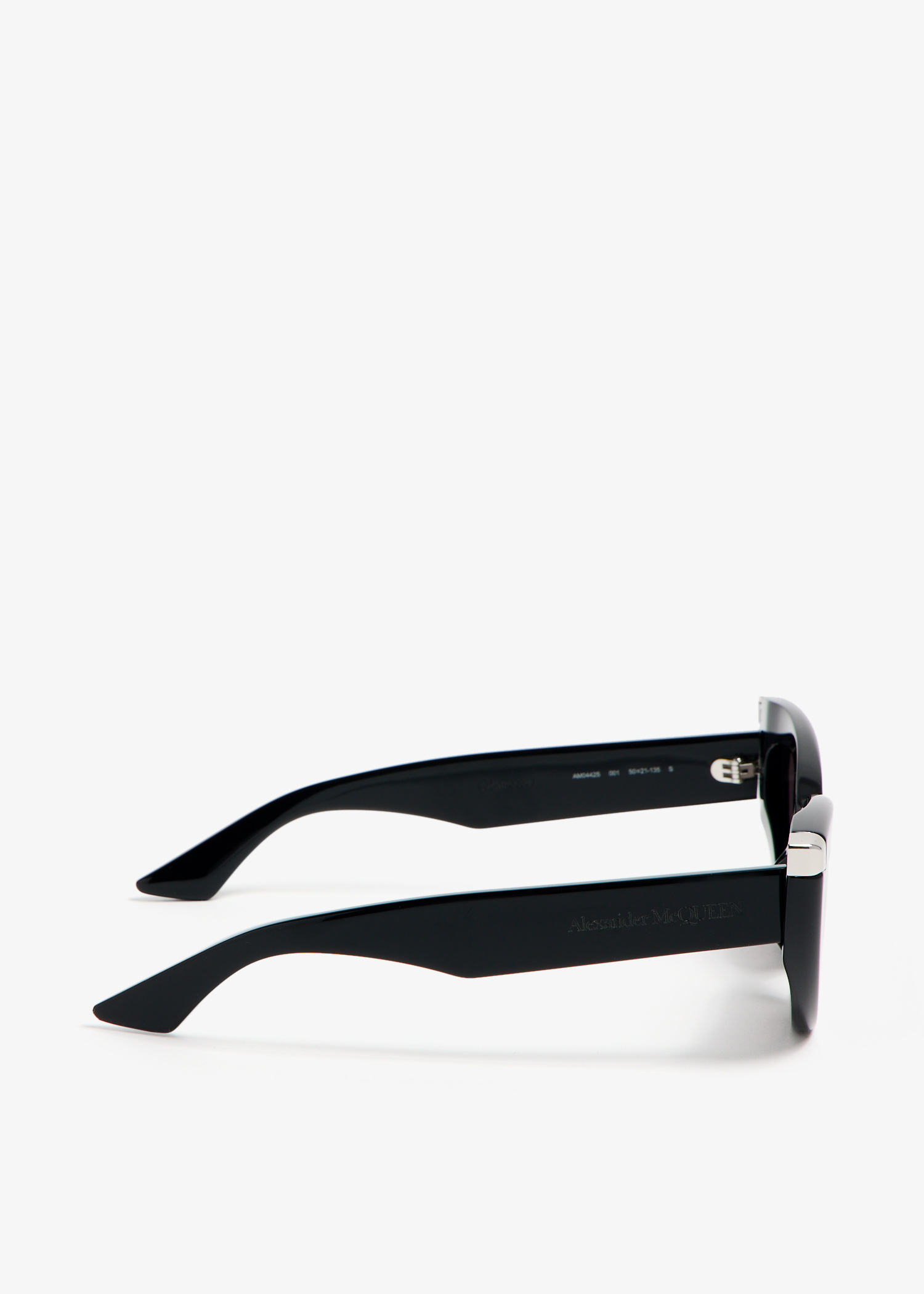McQueen Punk Rivet Cat-eye sunglasses for Women - Black in